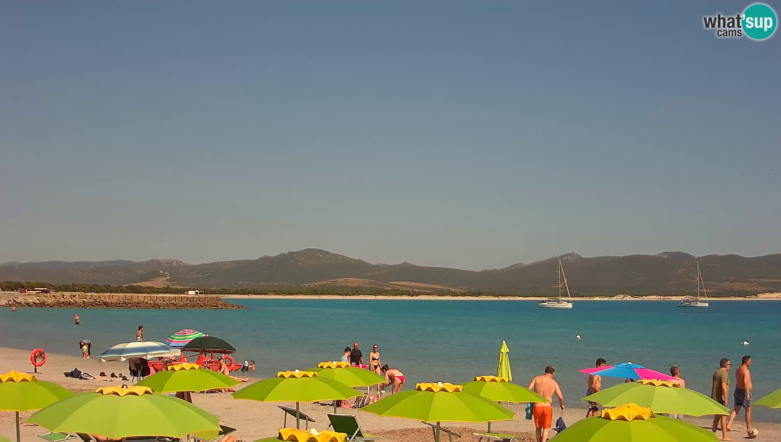 Webcam Porto Pino – Vue en direct depuis Sant’Anna Arresi