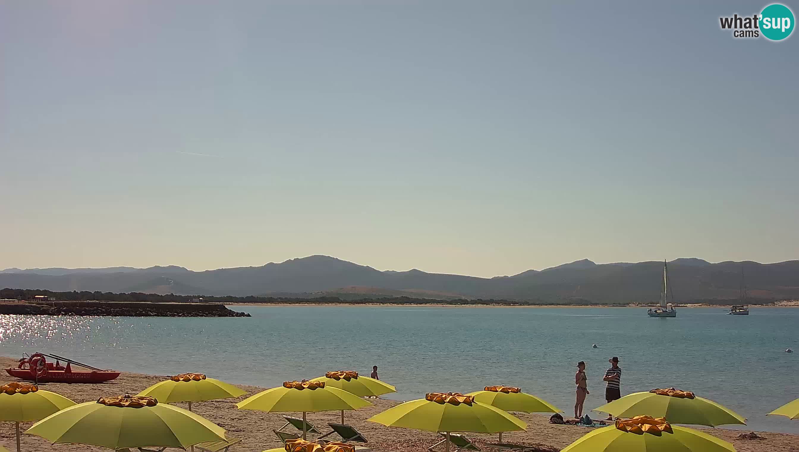 Spletna kamera Porto Pino – Pogled v živo iz Sant’Anna Arresi