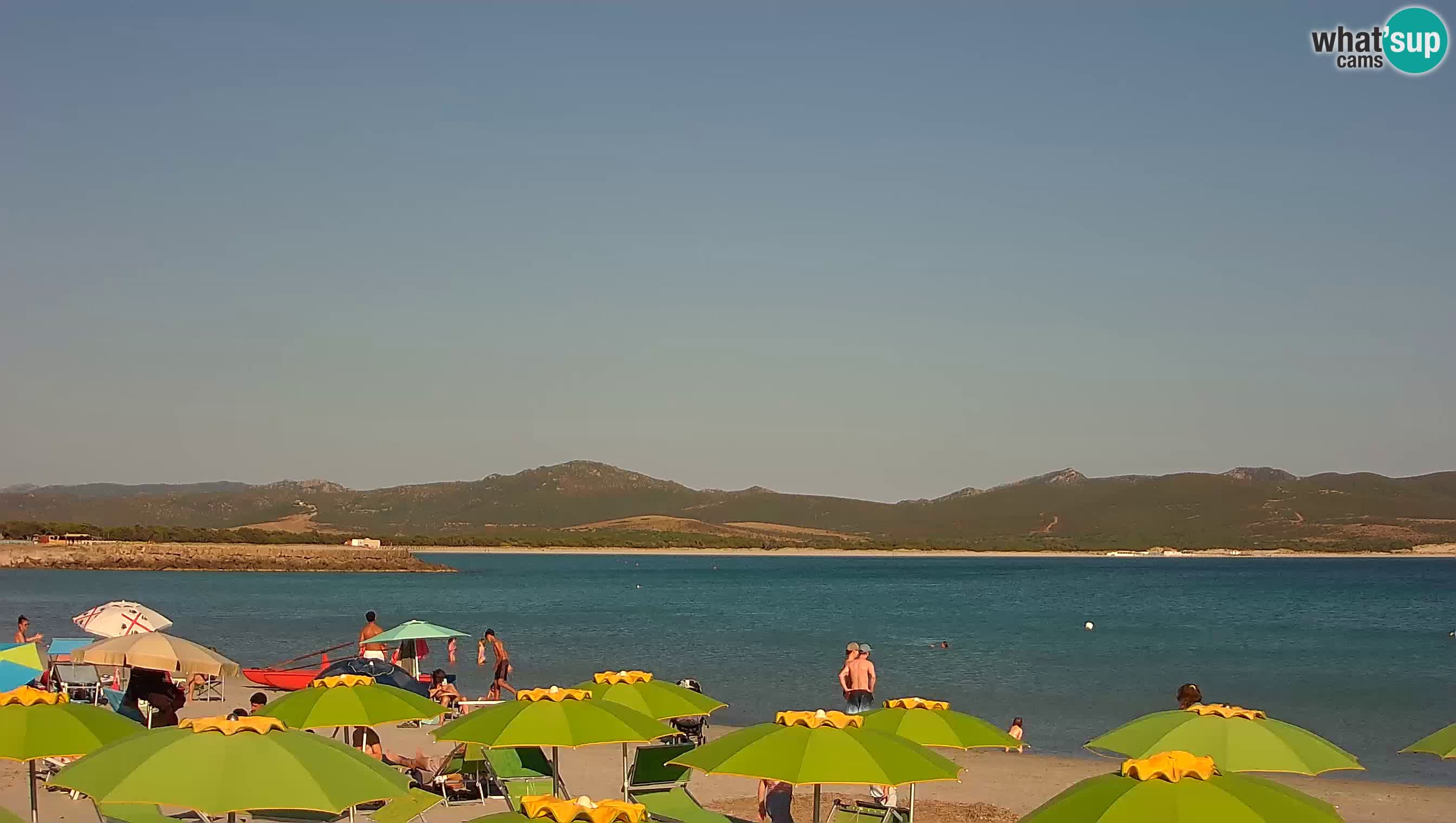 Spletna kamera Porto Pino – Pogled v živo iz Sant’Anna Arresi