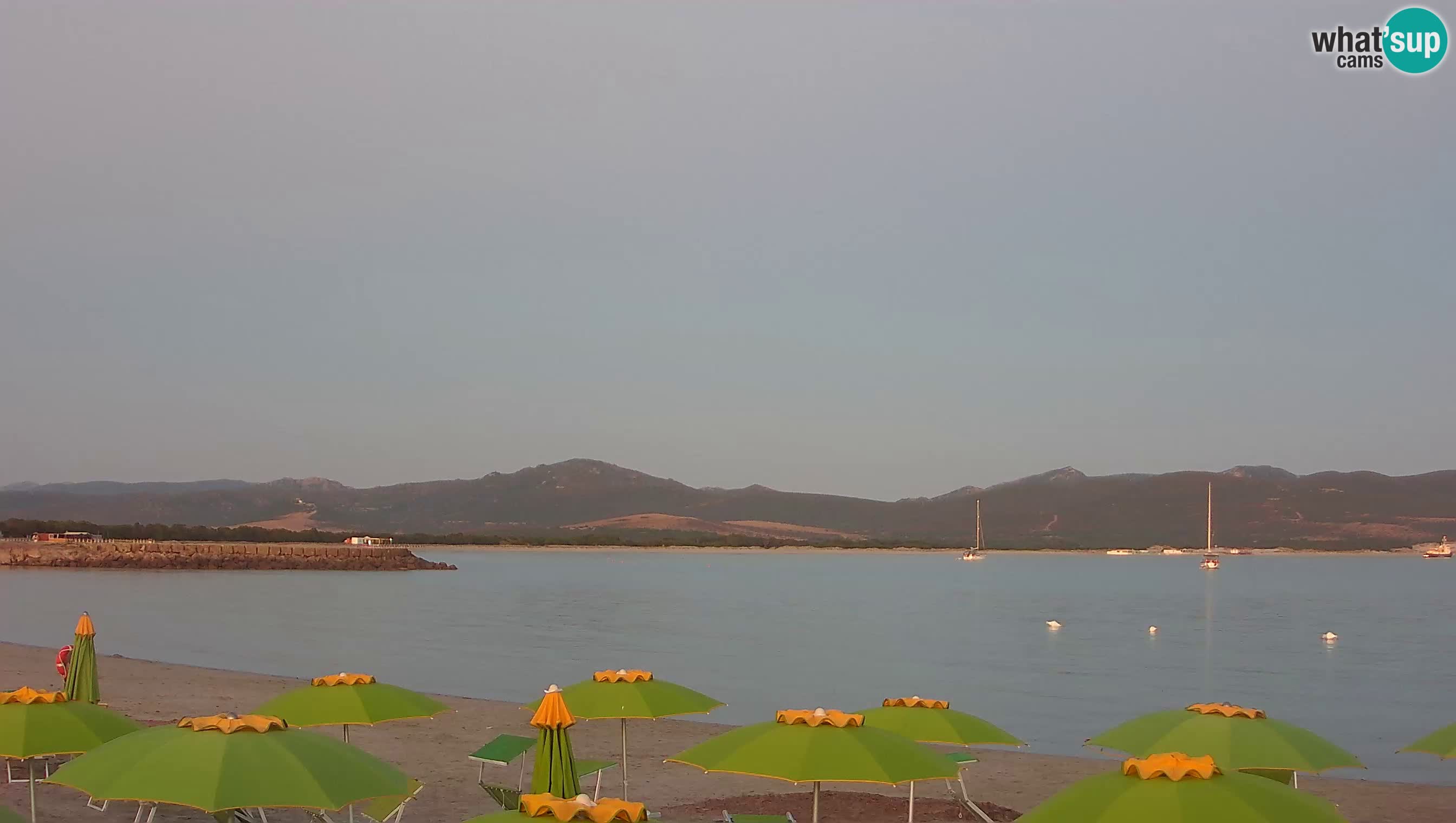 Spletna kamera Porto Pino – Pogled v živo iz Sant’Anna Arresi