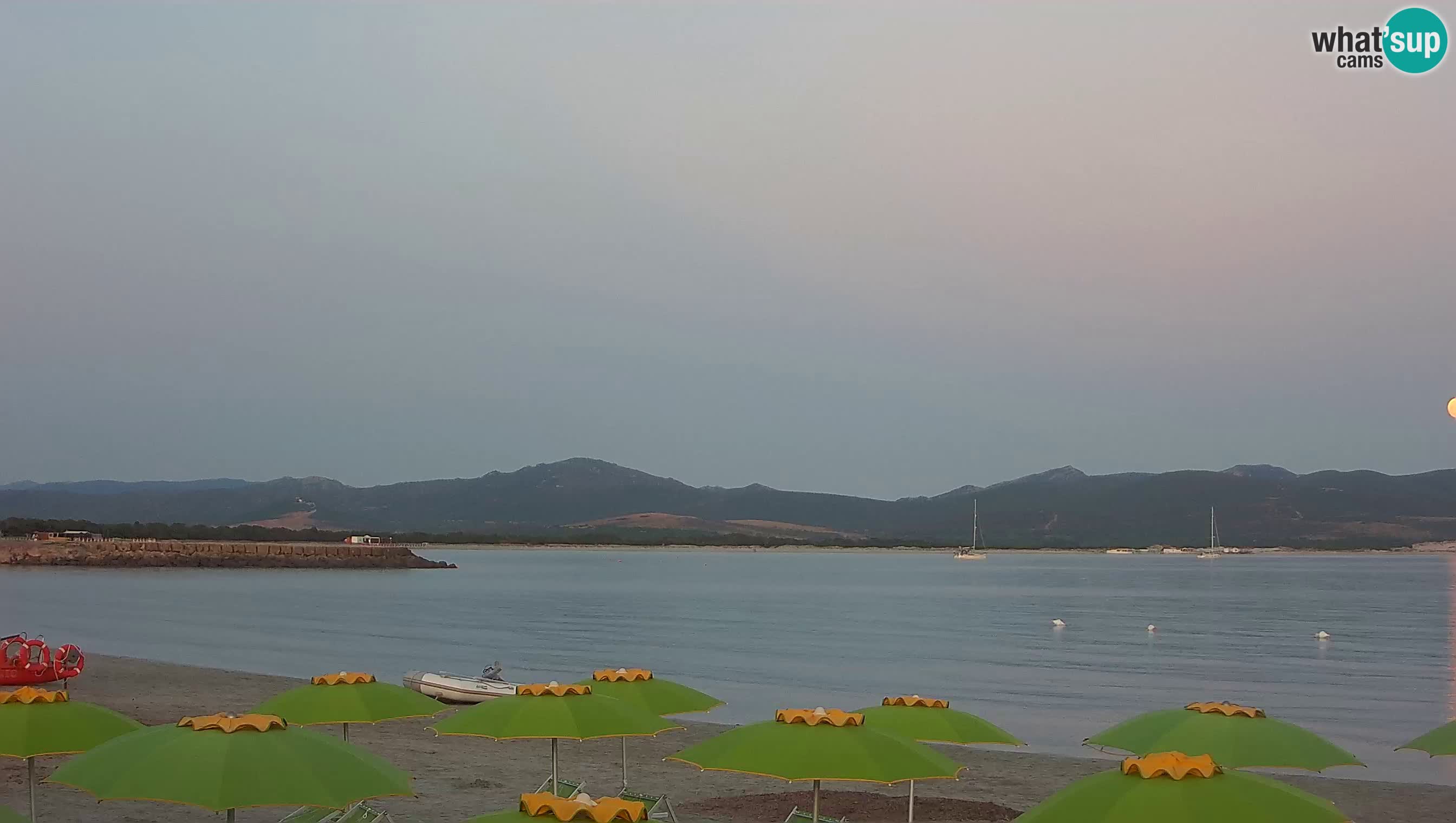 Spletna kamera Porto Pino – Pogled v živo iz Sant’Anna Arresi