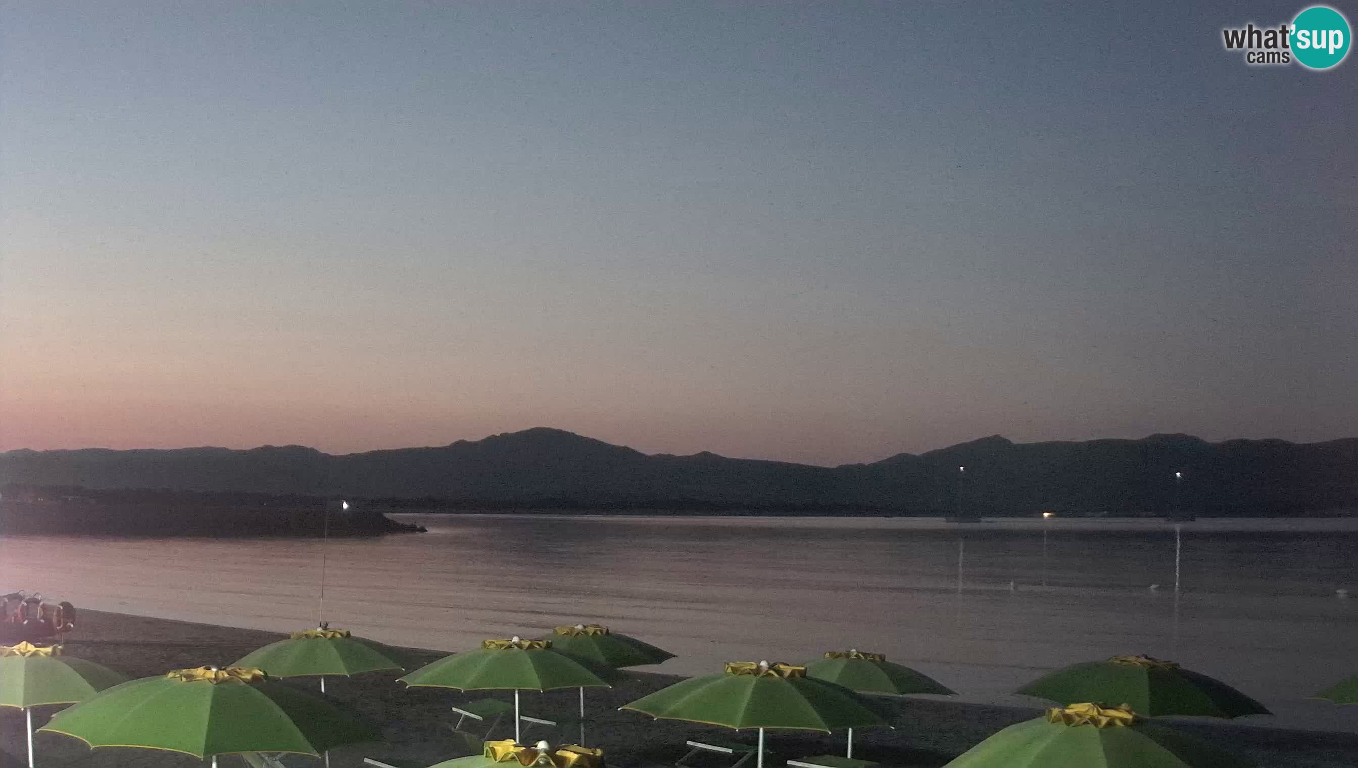 Spletna kamera Porto Pino – Pogled v živo iz Sant’Anna Arresi
