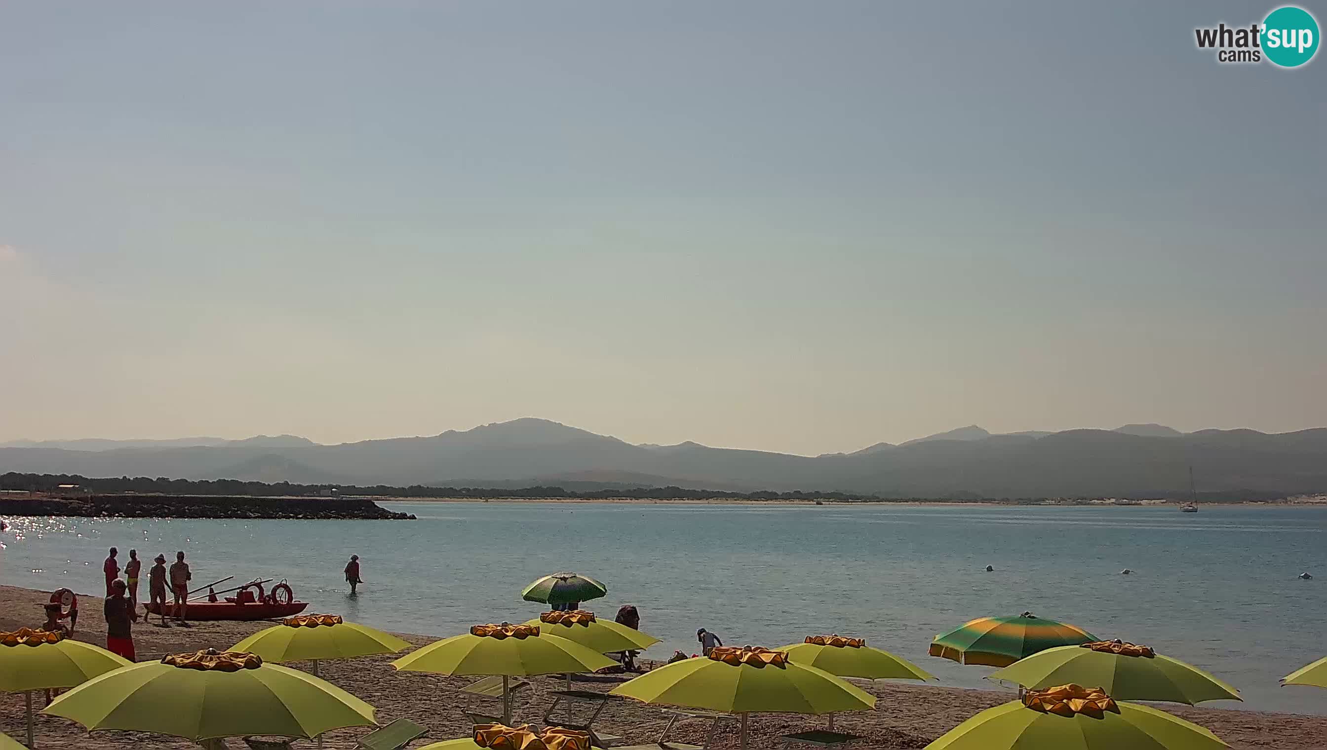 Spletna kamera Porto Pino – Pogled v živo iz Sant’Anna Arresi