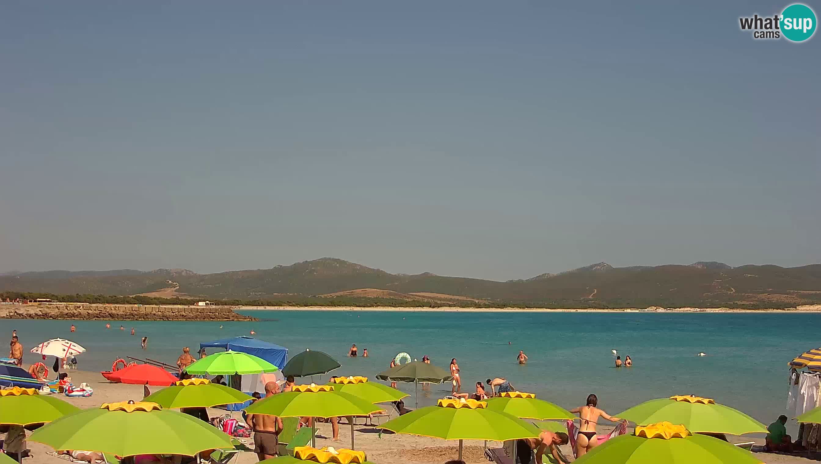 Web kamera Porto Pino – Pogled uživo iz Sant’Anna Arresija