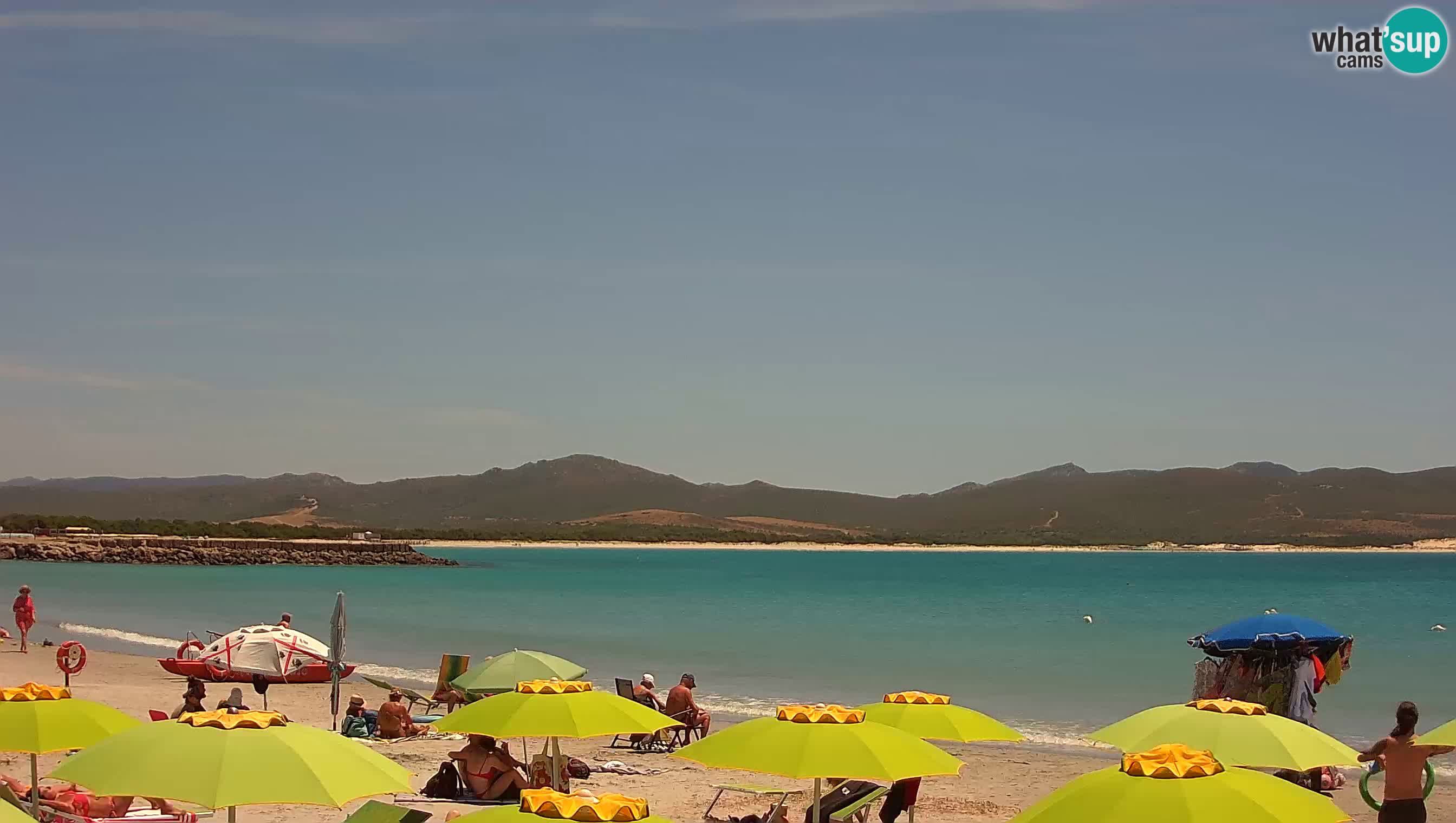 Webcam Porto Pino – Vista en directo desde Sant’Anna Arresi