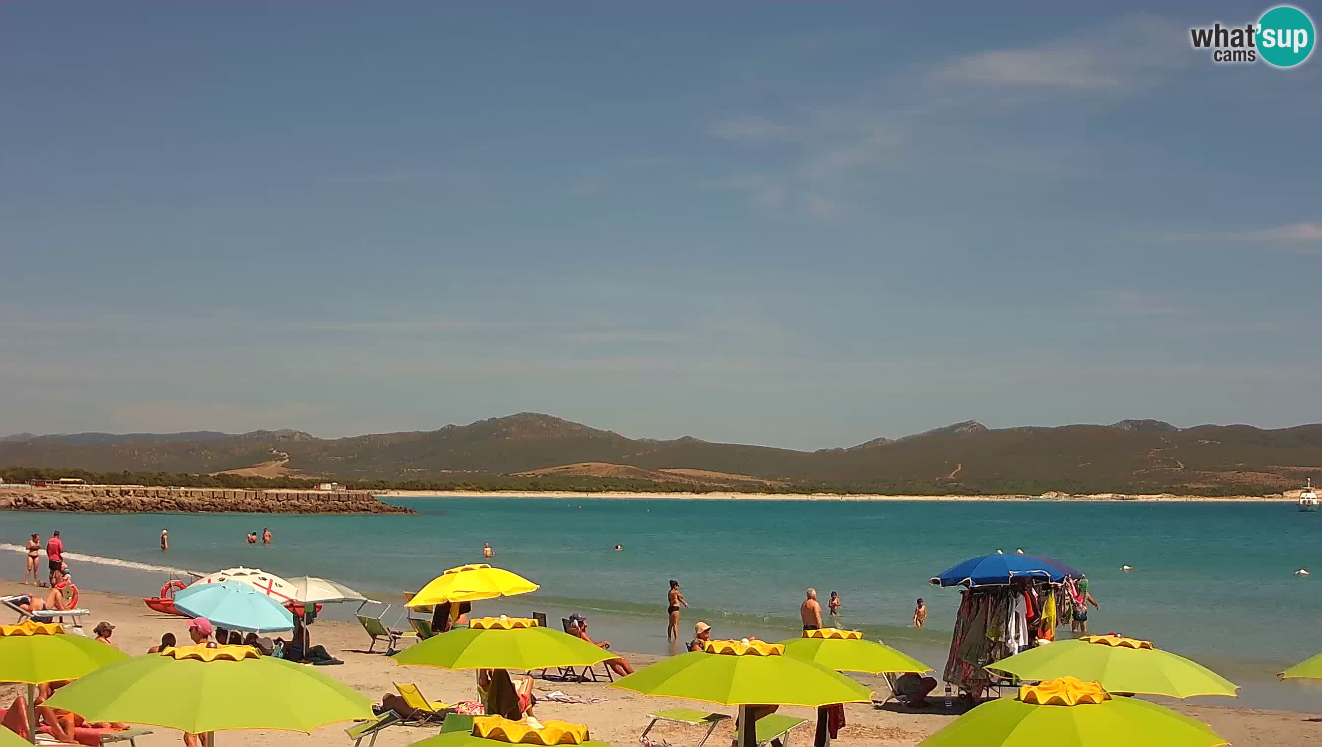 Webcam Porto Pino – Vue en direct depuis Sant’Anna Arresi