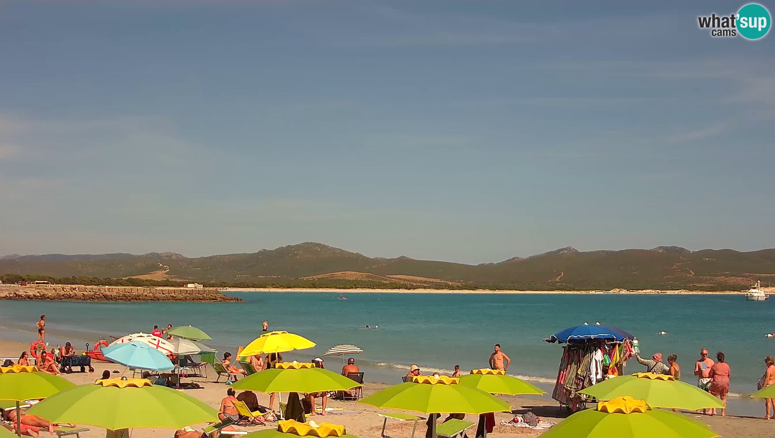 Webcam Porto Pino – Vista en directo desde Sant’Anna Arresi