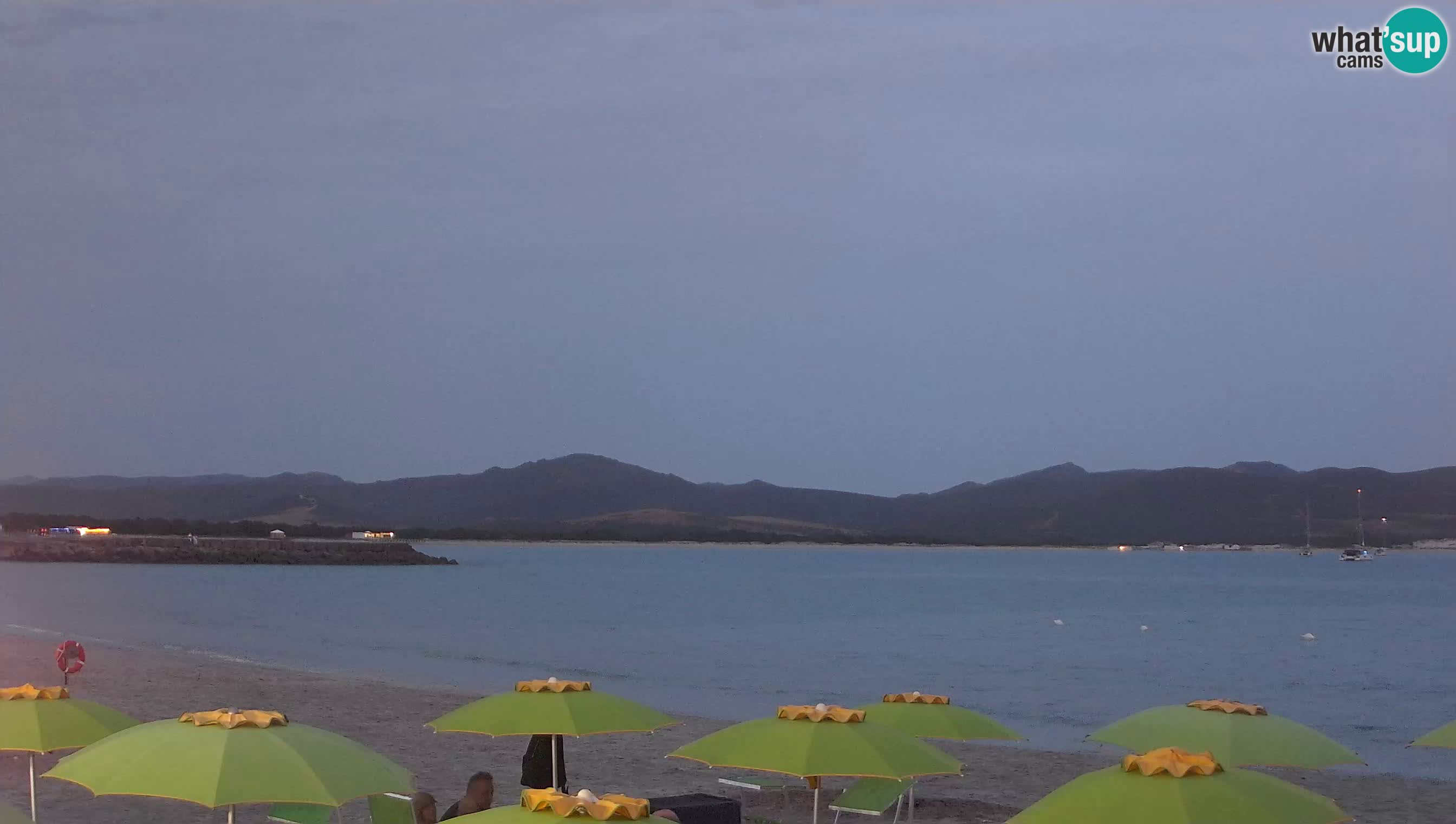 Spletna kamera Porto Pino – Pogled v živo iz Sant’Anna Arresi