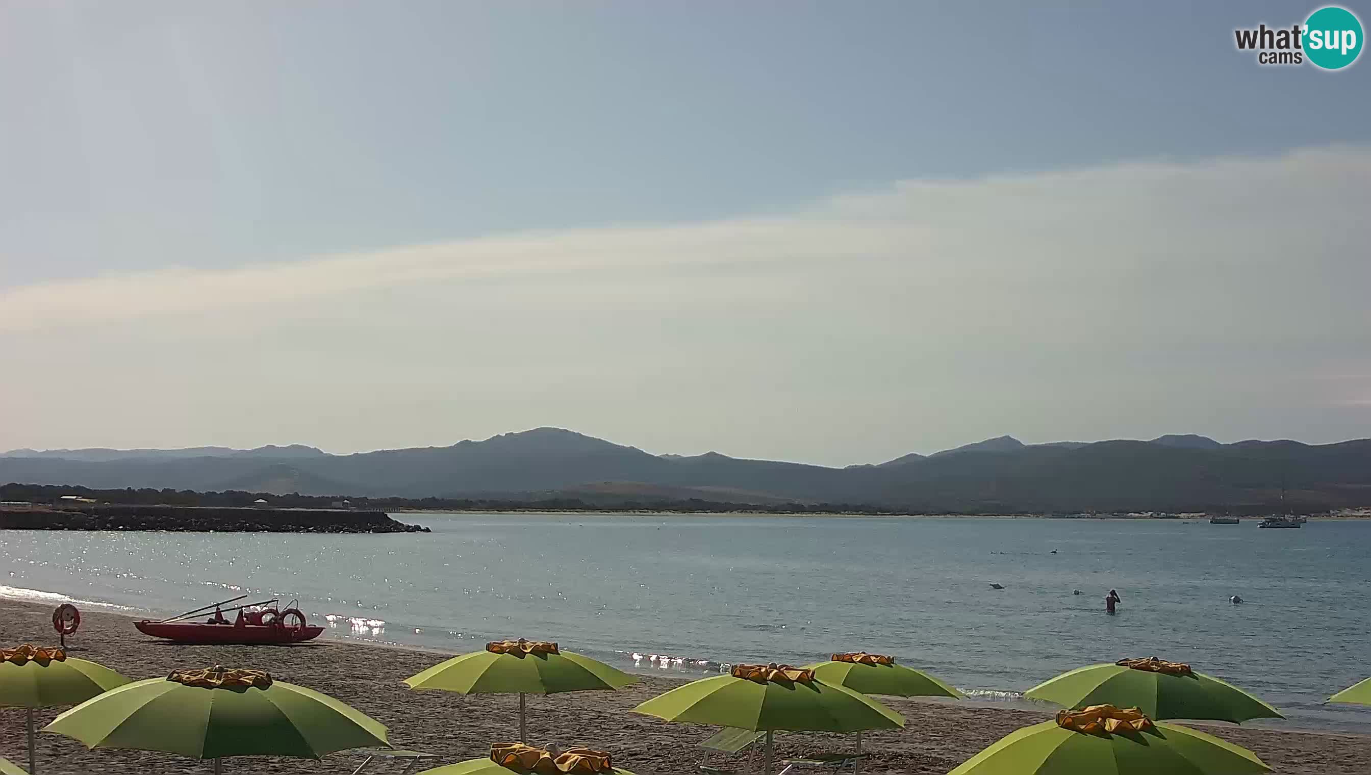 Spletna kamera Porto Pino – Pogled v živo iz Sant’Anna Arresi