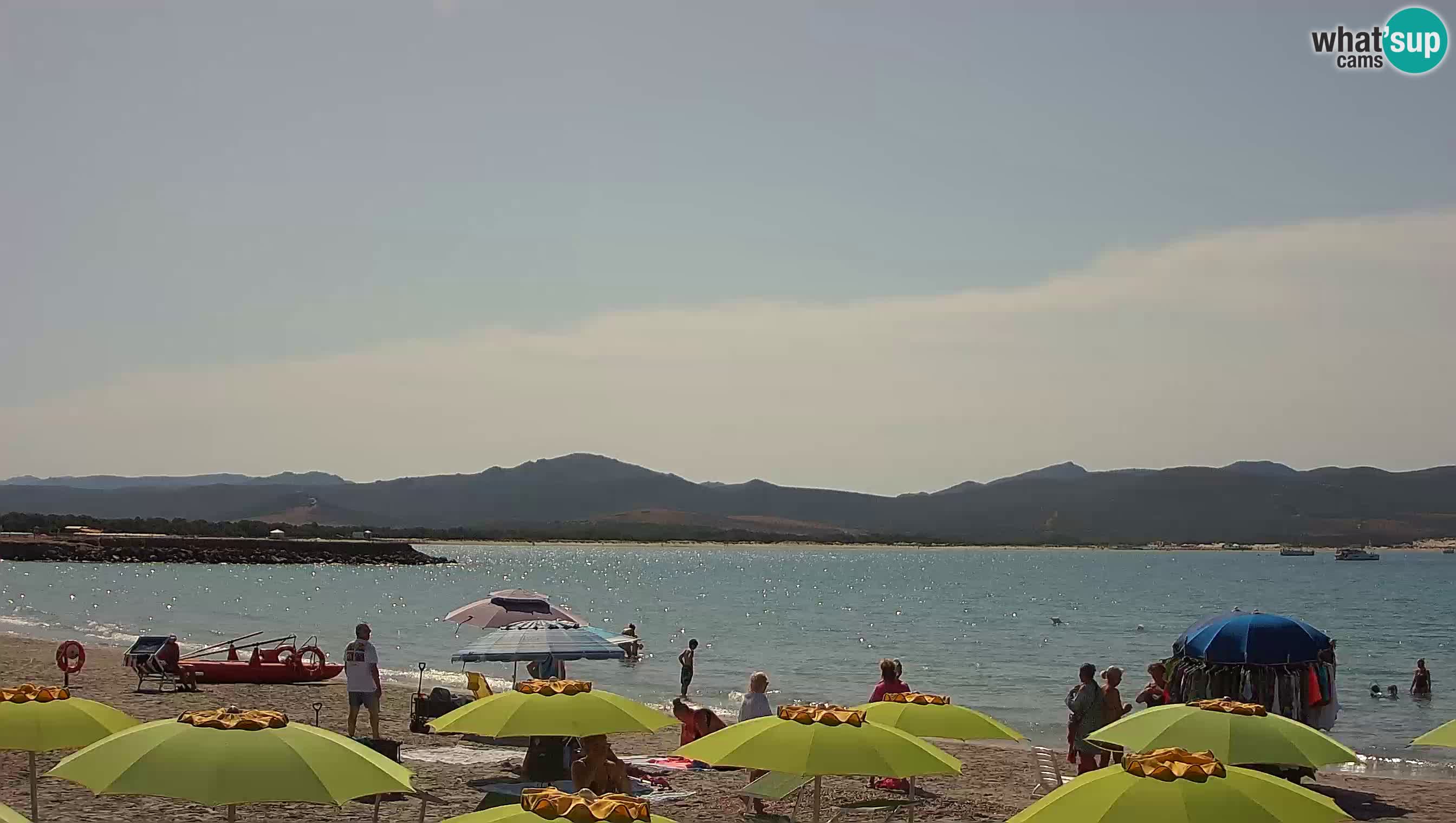 Spletna kamera Porto Pino – Pogled v živo iz Sant’Anna Arresi