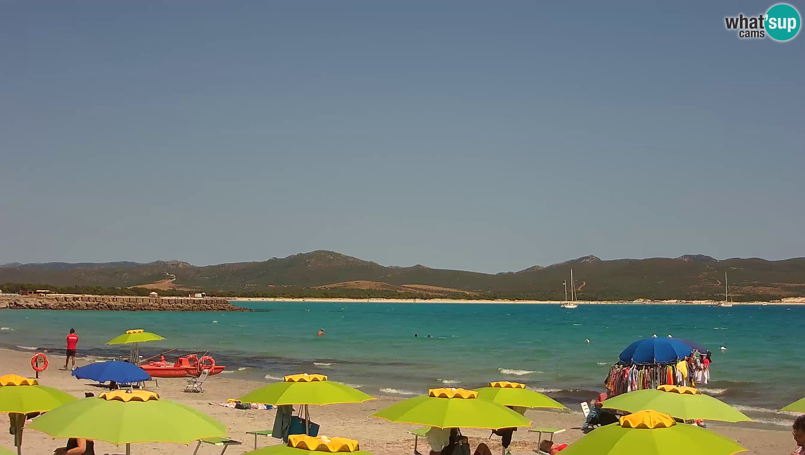 Webcam Porto Pino – Spiaggia in diretta da Sant’Anna Arresi