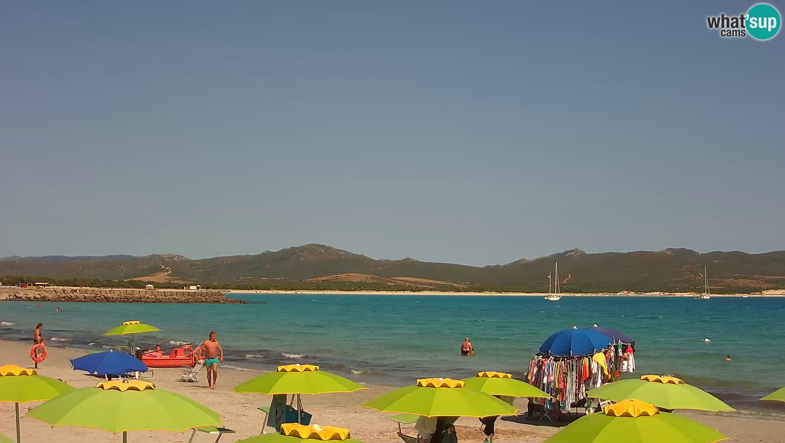 Webcam Porto Pino – Vue en direct depuis Sant’Anna Arresi