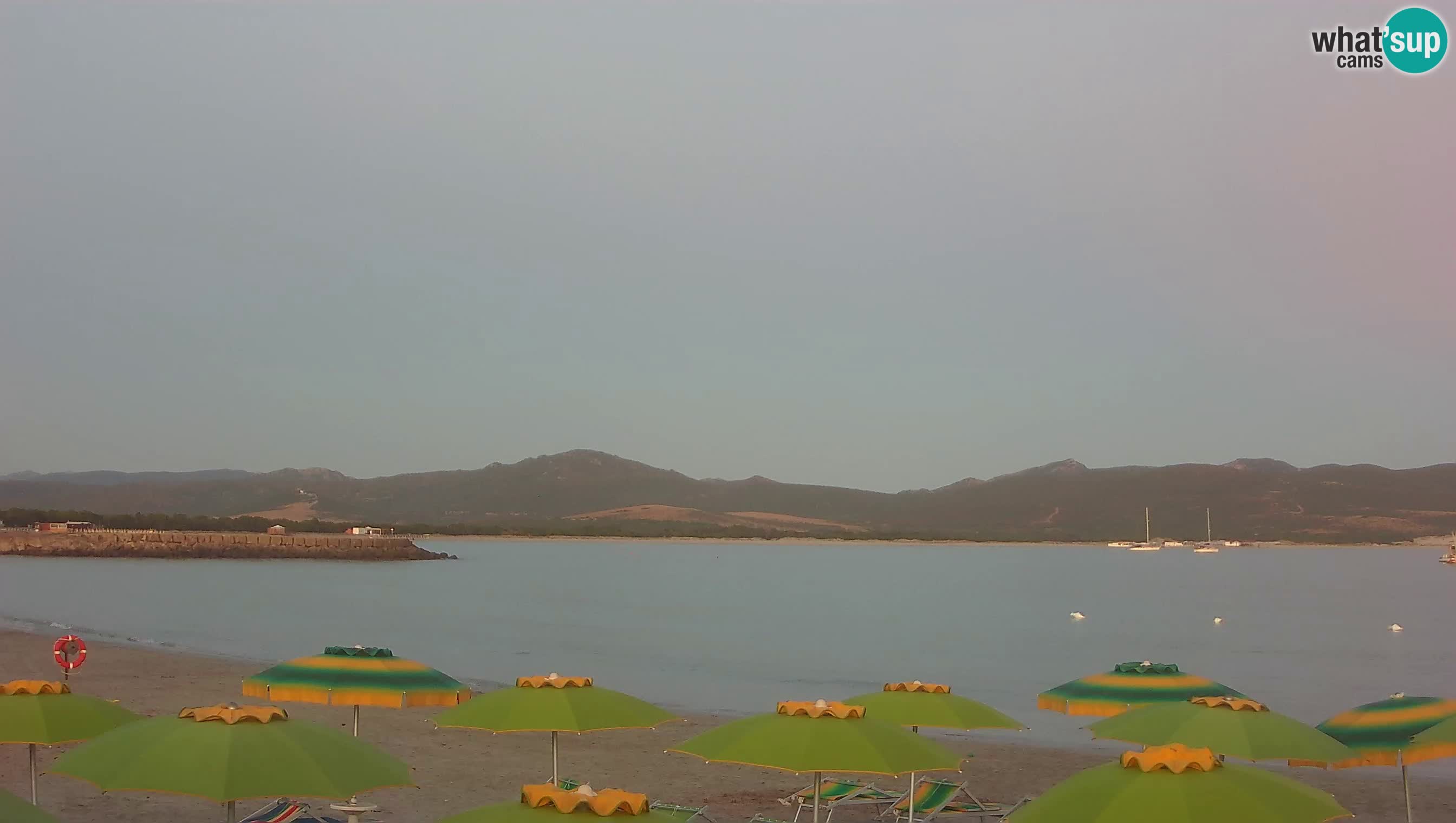 Spletna kamera Porto Pino – Pogled v živo iz Sant’Anna Arresi