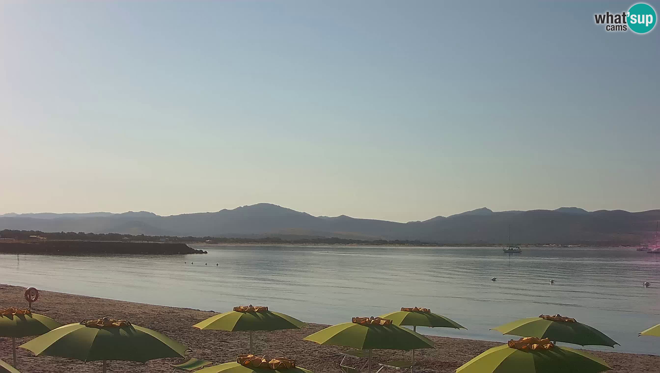 Spletna kamera Porto Pino – Pogled v živo iz Sant’Anna Arresi