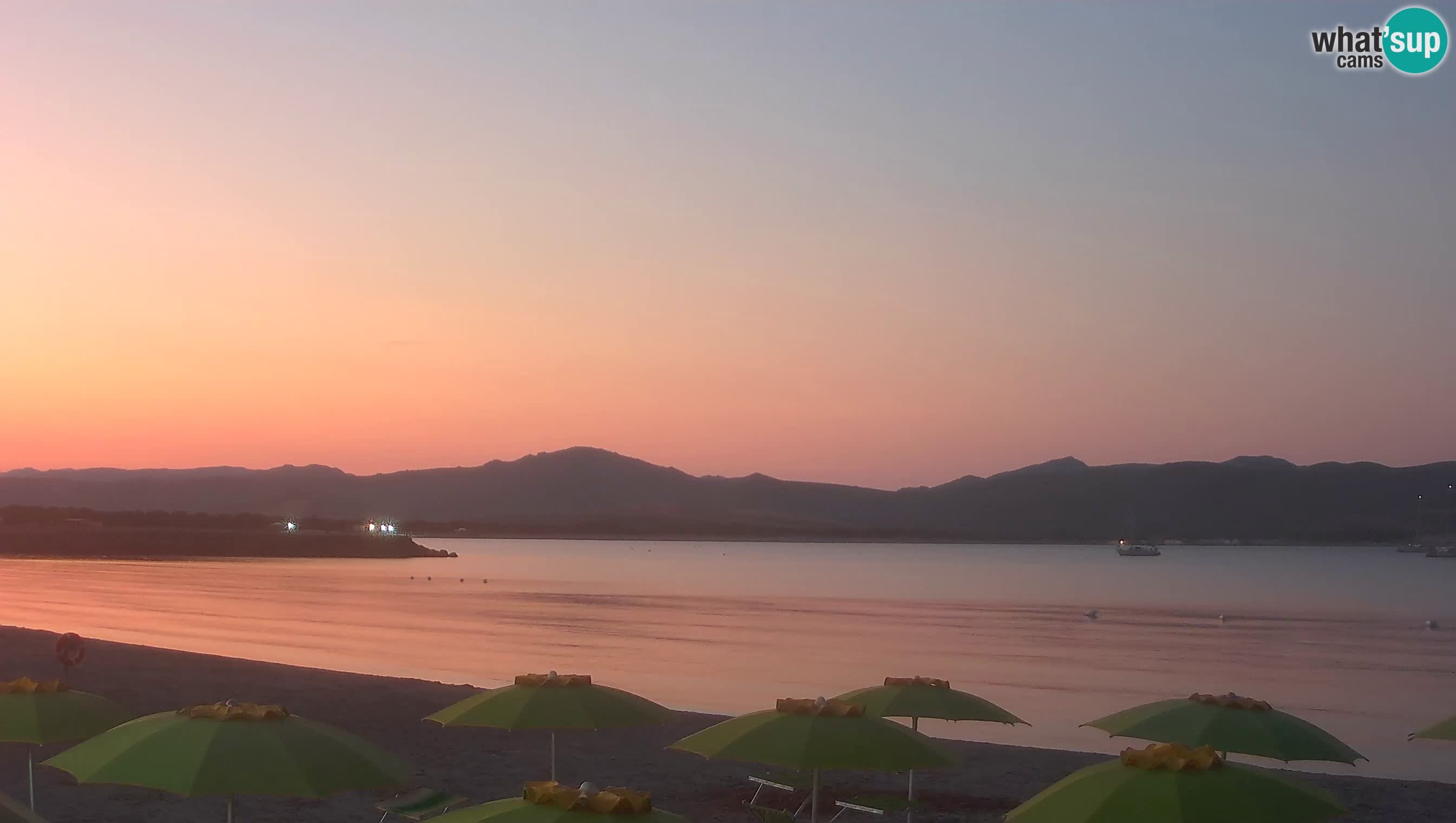 Spletna kamera Porto Pino – Pogled v živo iz Sant’Anna Arresi