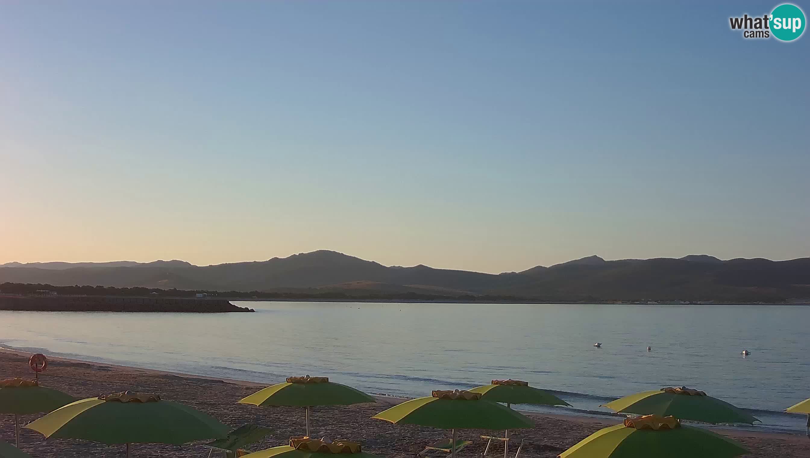 Spletna kamera Porto Pino – Pogled v živo iz Sant’Anna Arresi