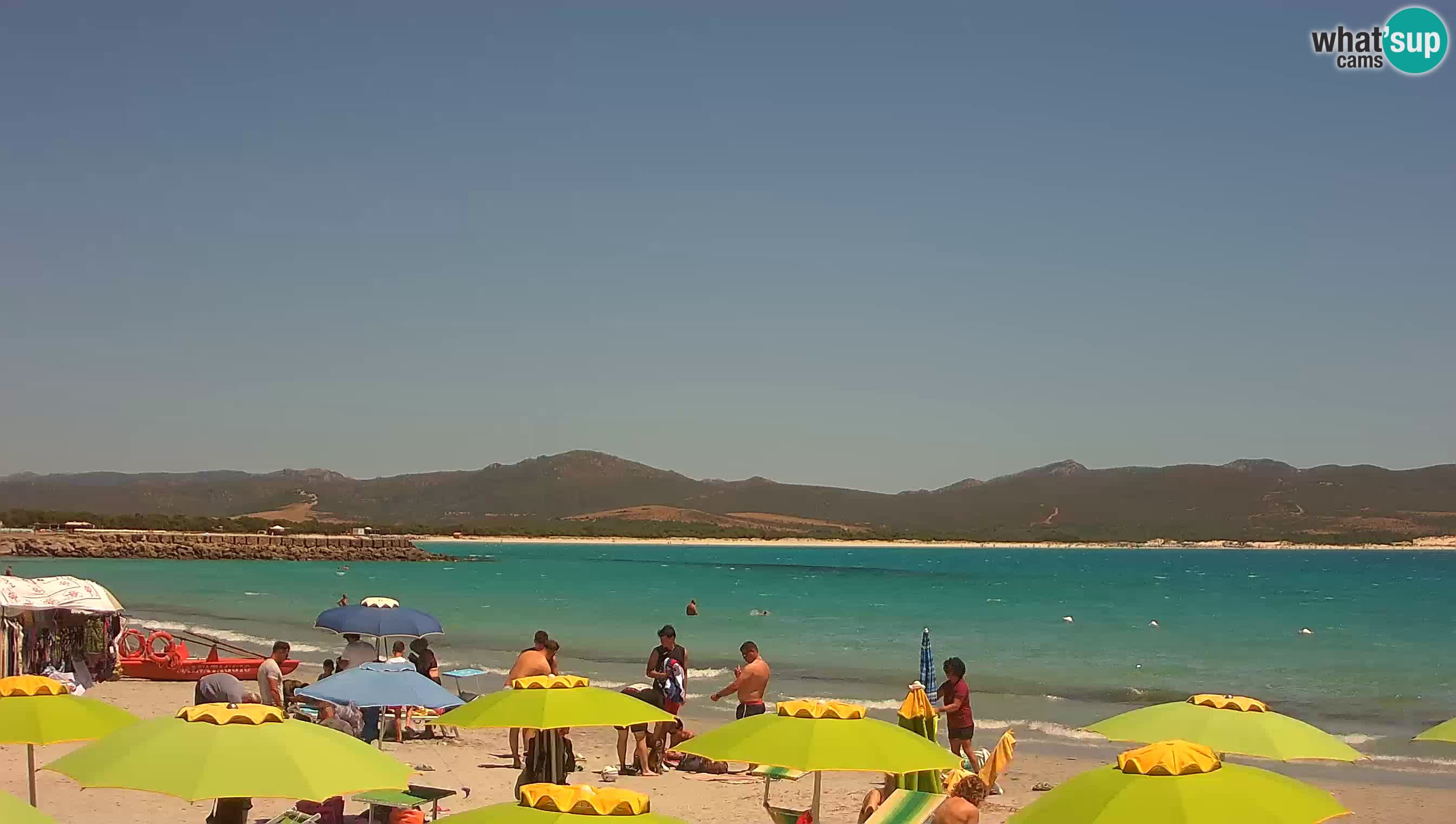 Webcam Porto Pino – Vue en direct depuis Sant’Anna Arresi