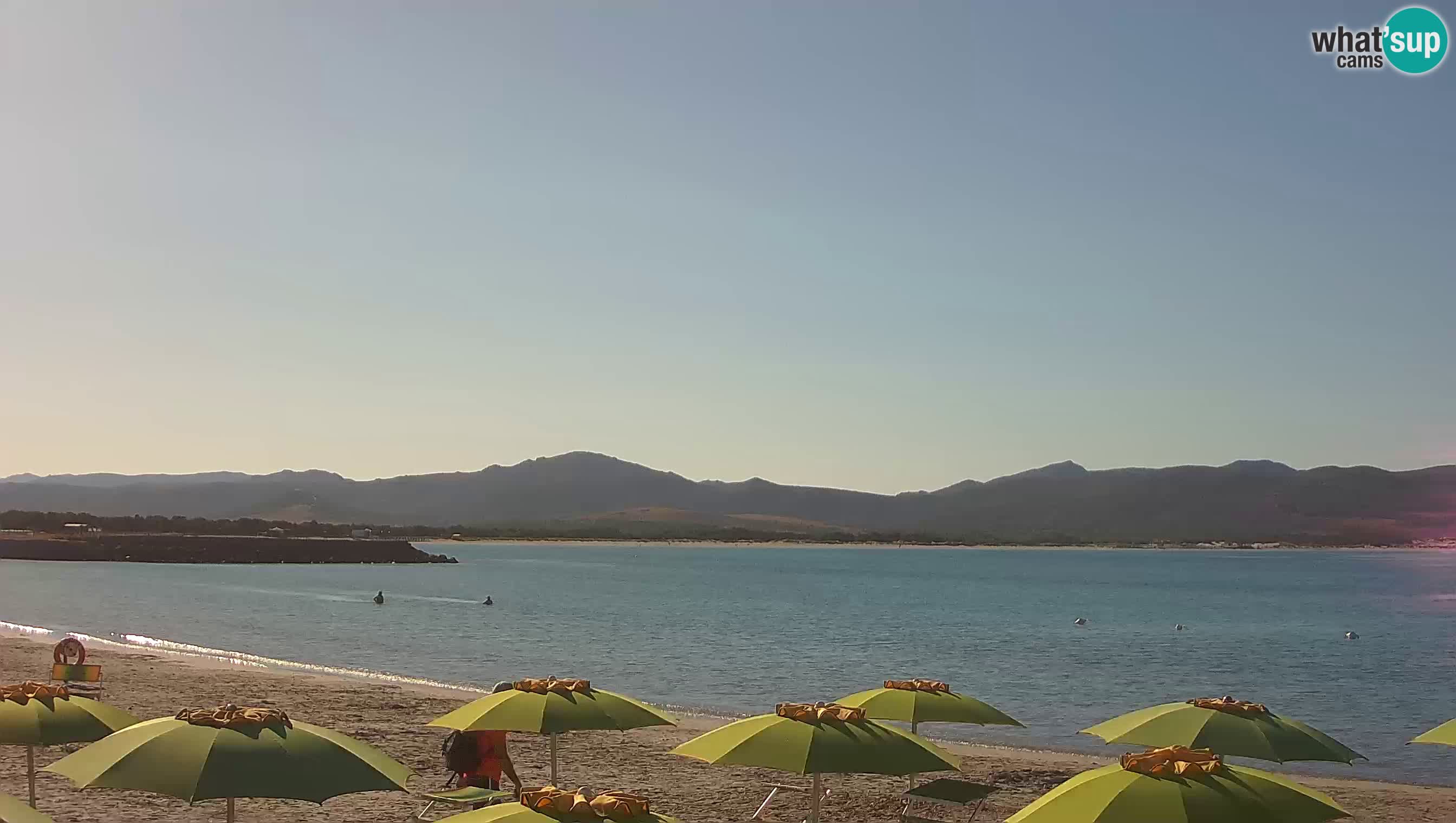 Spletna kamera Porto Pino – Pogled v živo iz Sant’Anna Arresi