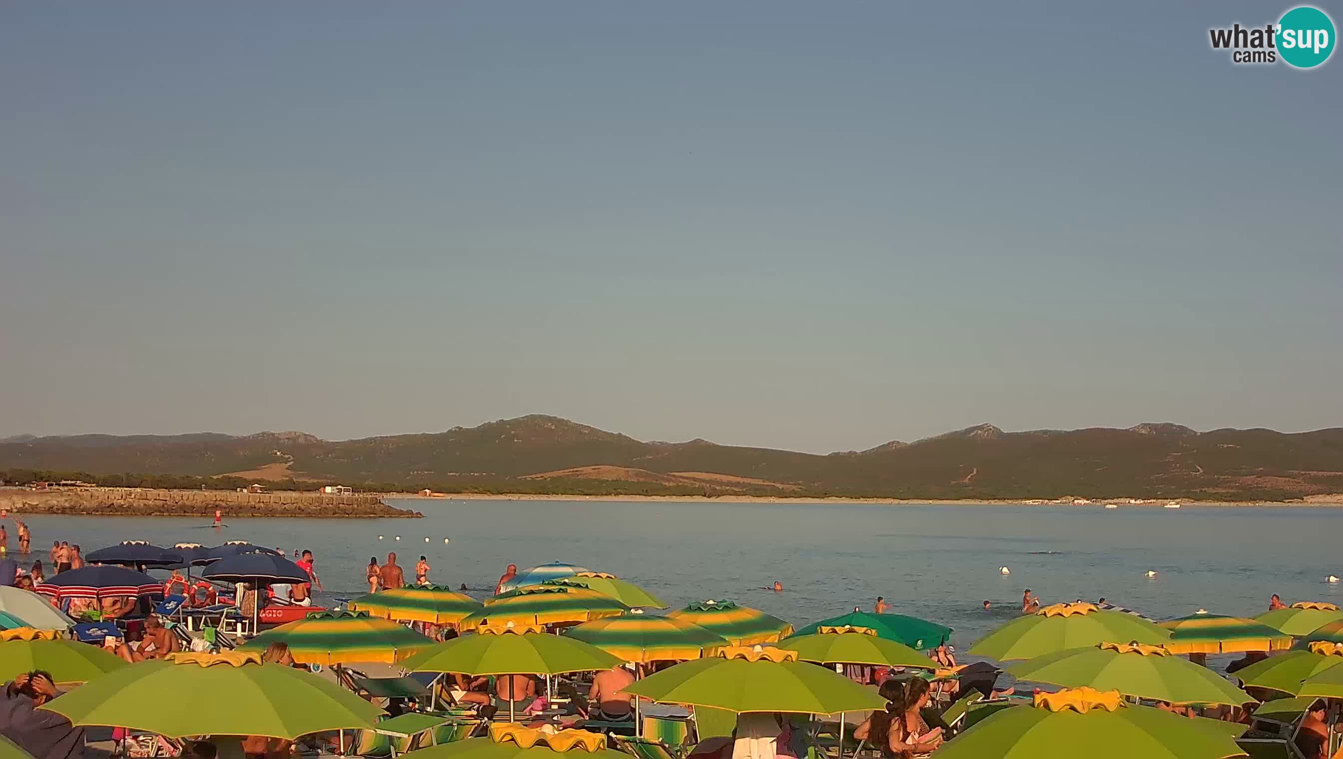 Spletna kamera Porto Pino – Pogled v živo iz Sant’Anna Arresi