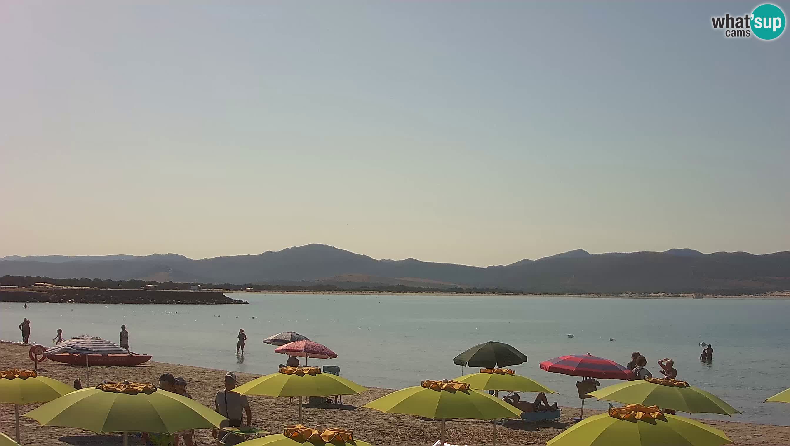 Spletna kamera Porto Pino – Pogled v živo iz Sant’Anna Arresi