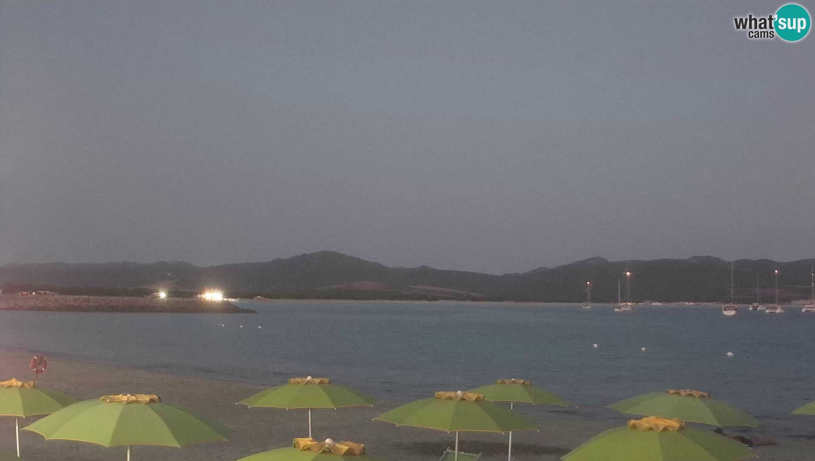 Spletna kamera Porto Pino – Pogled v živo iz Sant’Anna Arresi