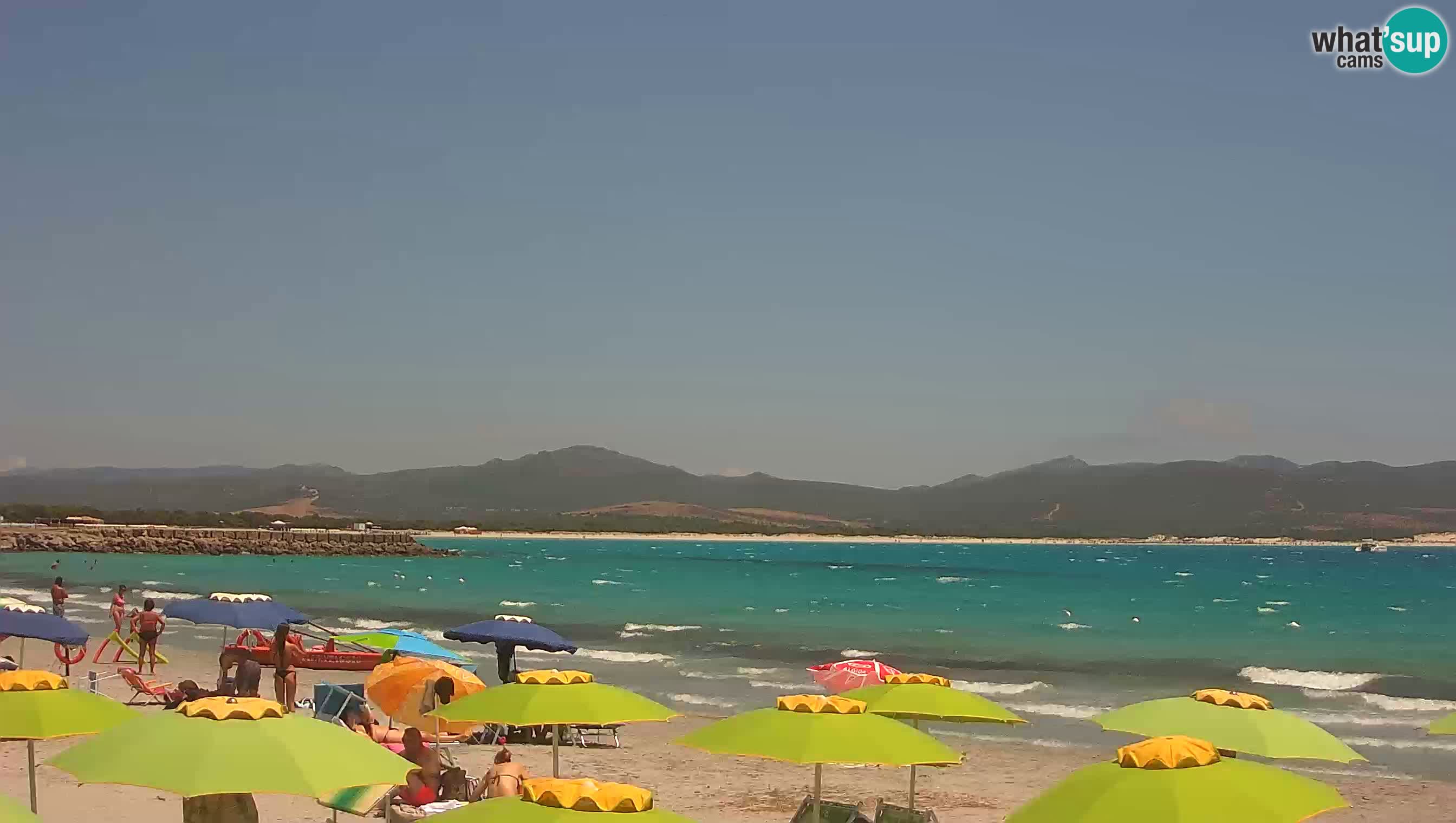 Web kamera Porto Pino – Pogled uživo iz Sant’Anna Arresija