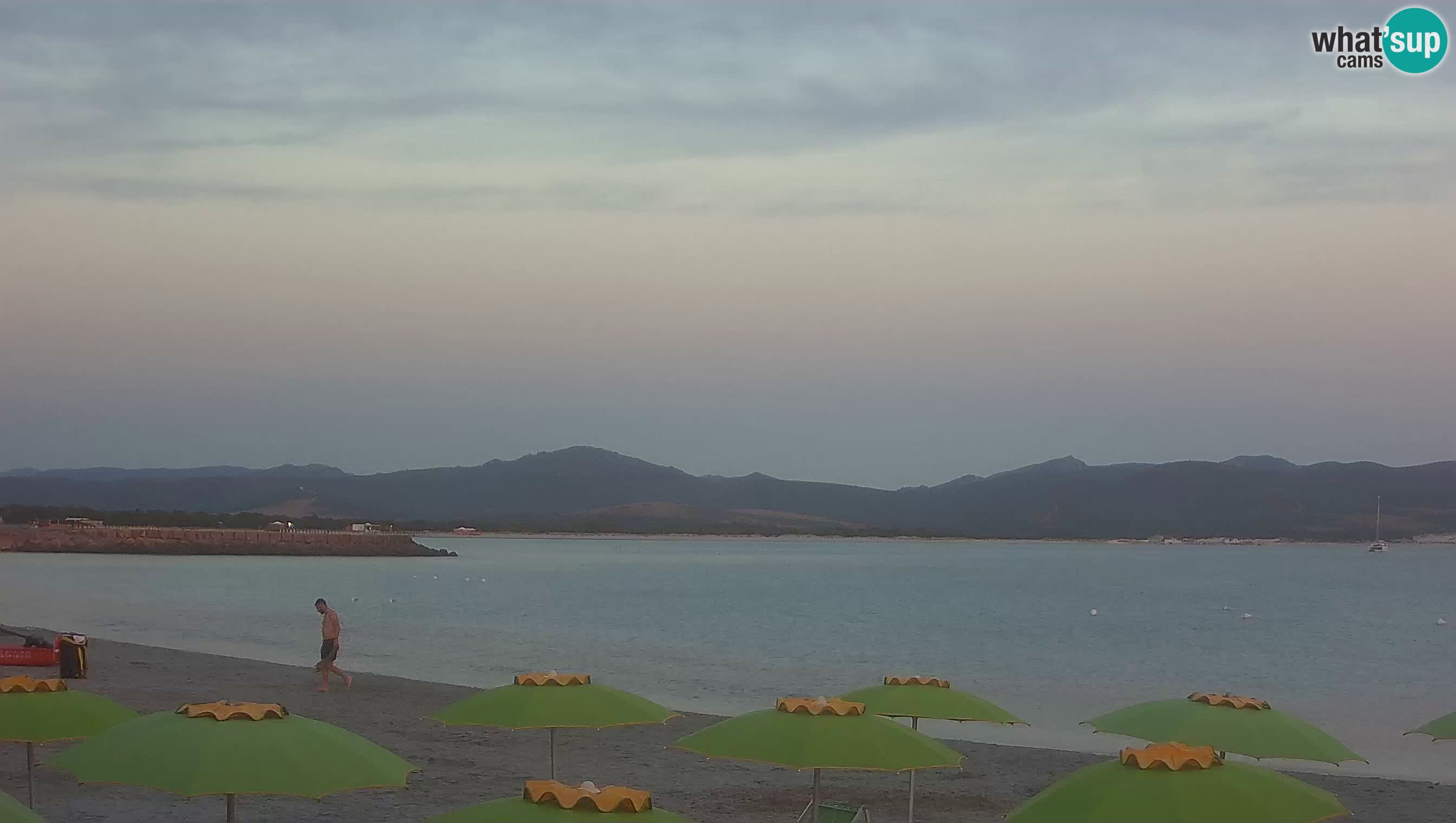 Spletna kamera Porto Pino – Pogled v živo iz Sant’Anna Arresi