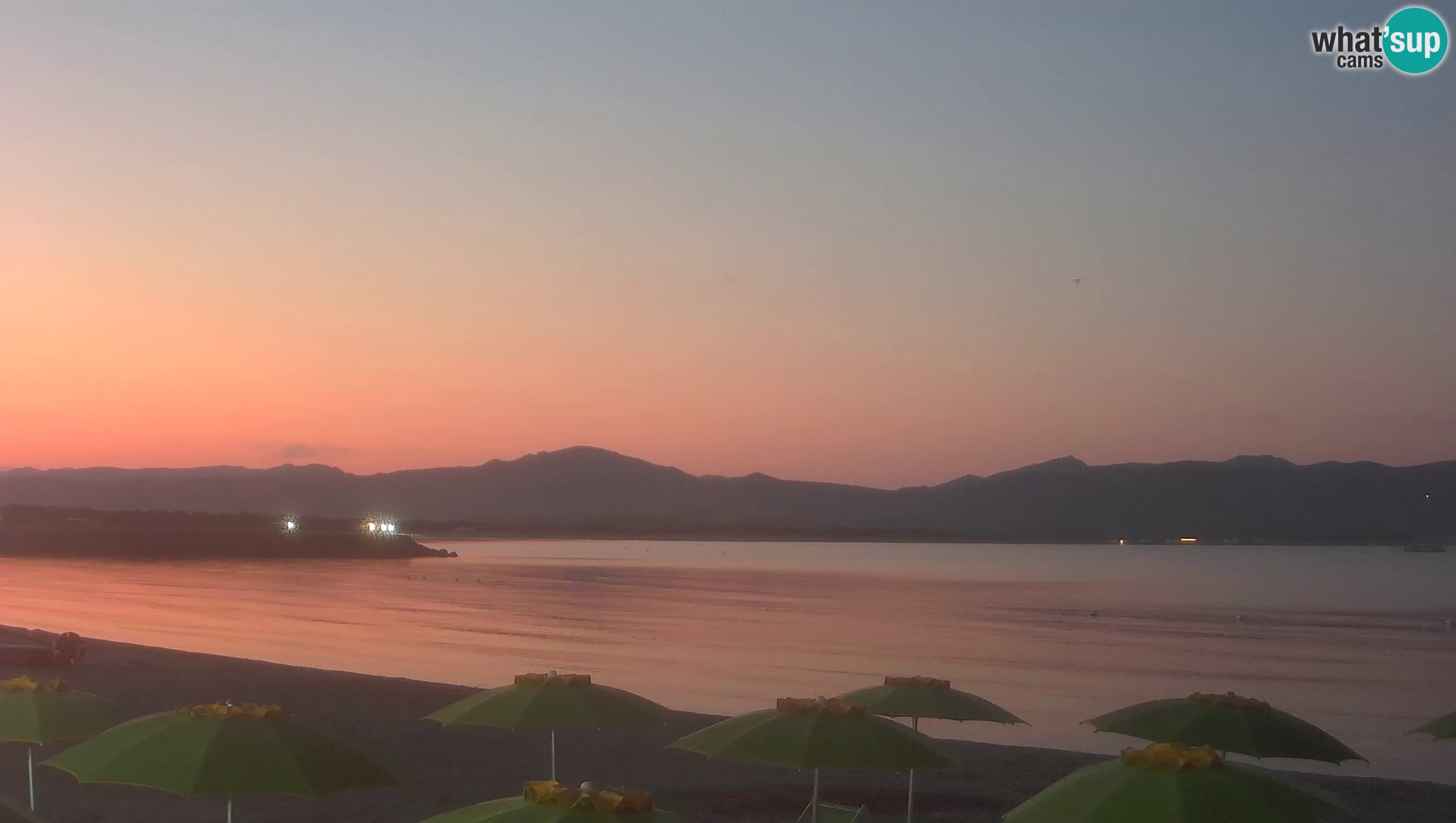 Spletna kamera Porto Pino – Pogled v živo iz Sant’Anna Arresi