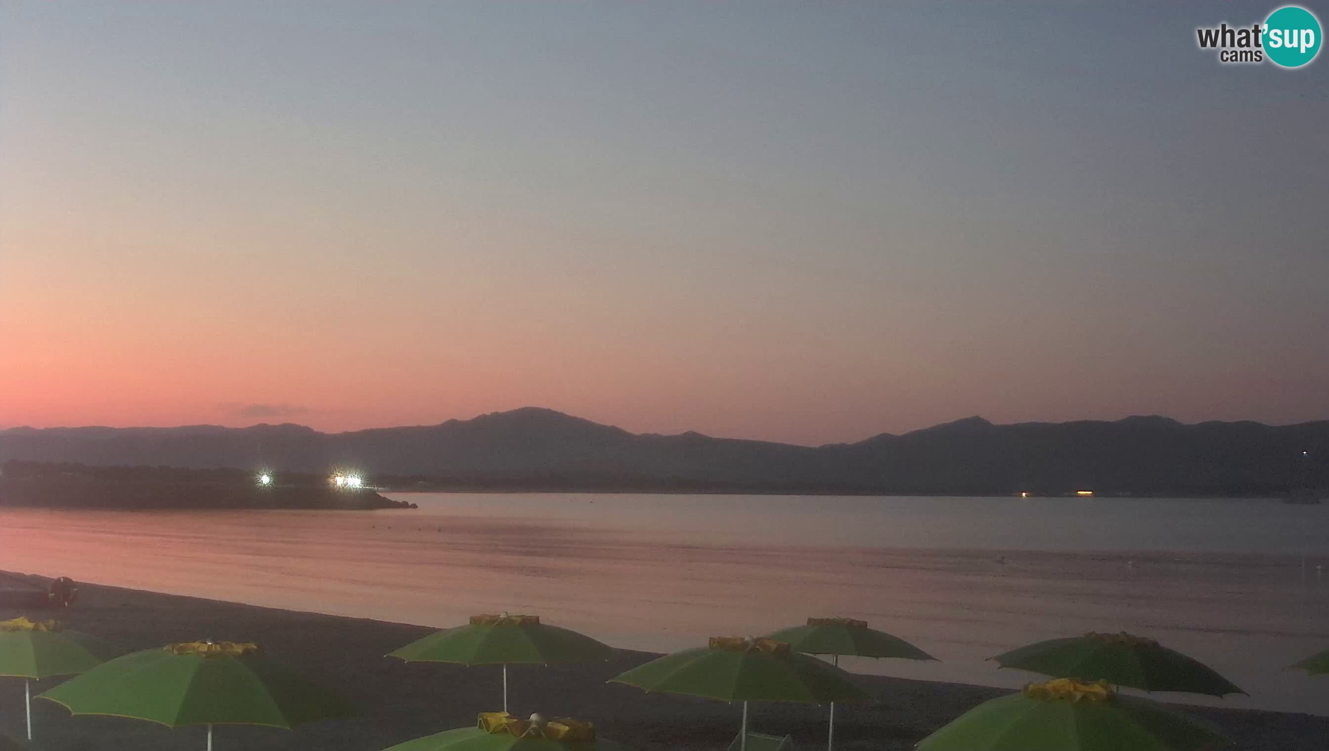 Spletna kamera Porto Pino – Pogled v živo iz Sant’Anna Arresi