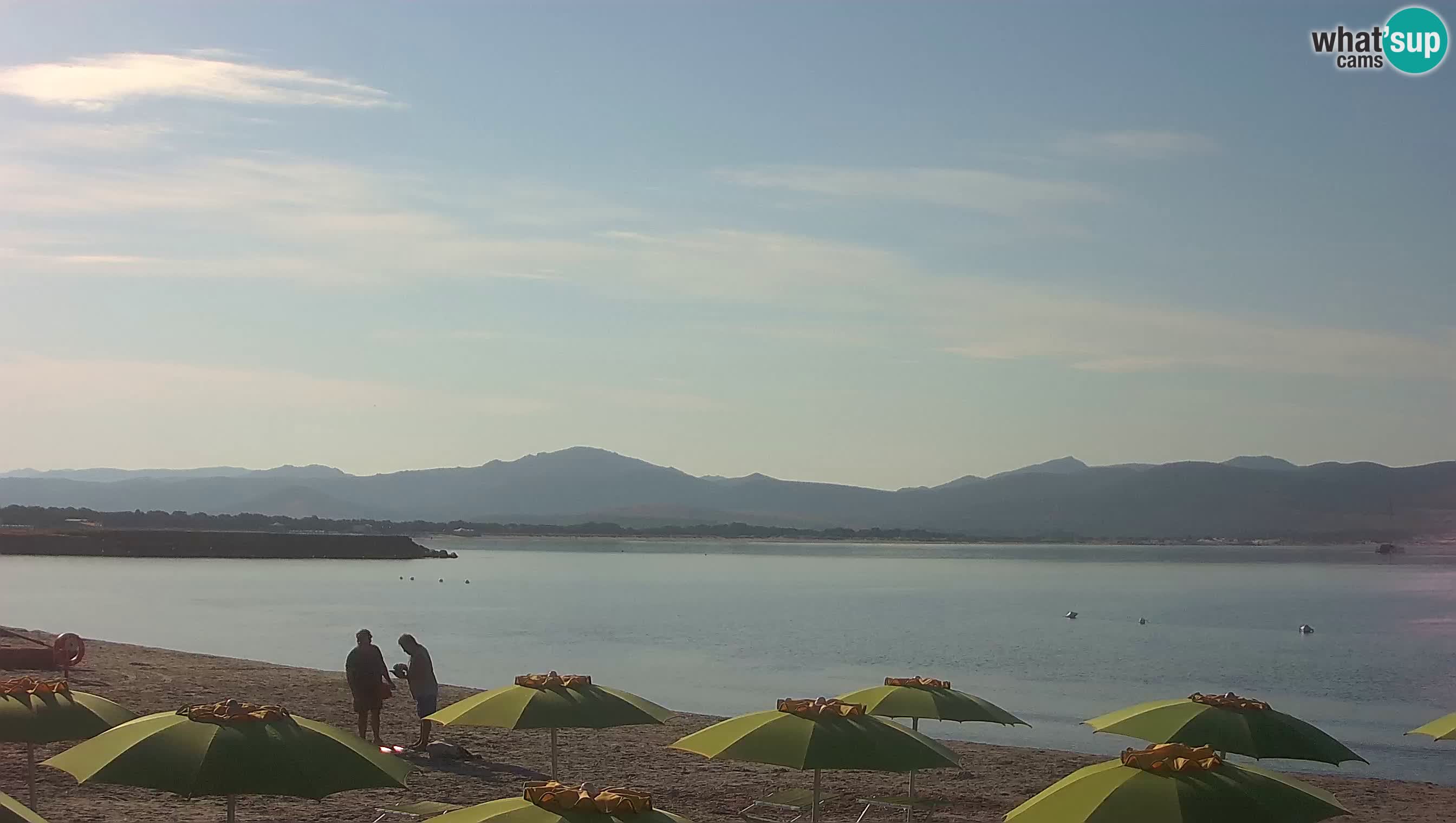 Spletna kamera Porto Pino – Pogled v živo iz Sant’Anna Arresi
