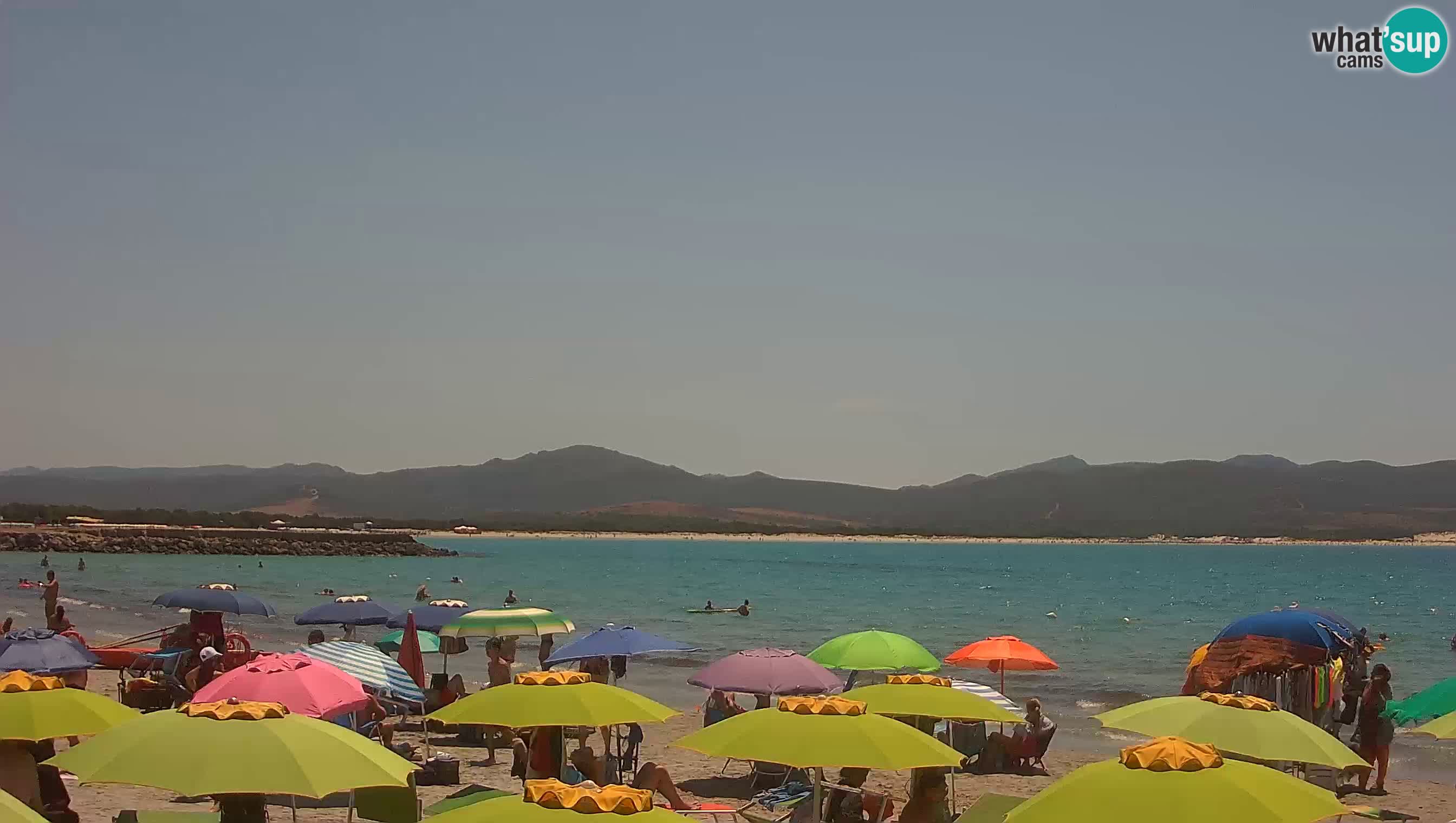 Spletna kamera Porto Pino – Pogled v živo iz Sant’Anna Arresi