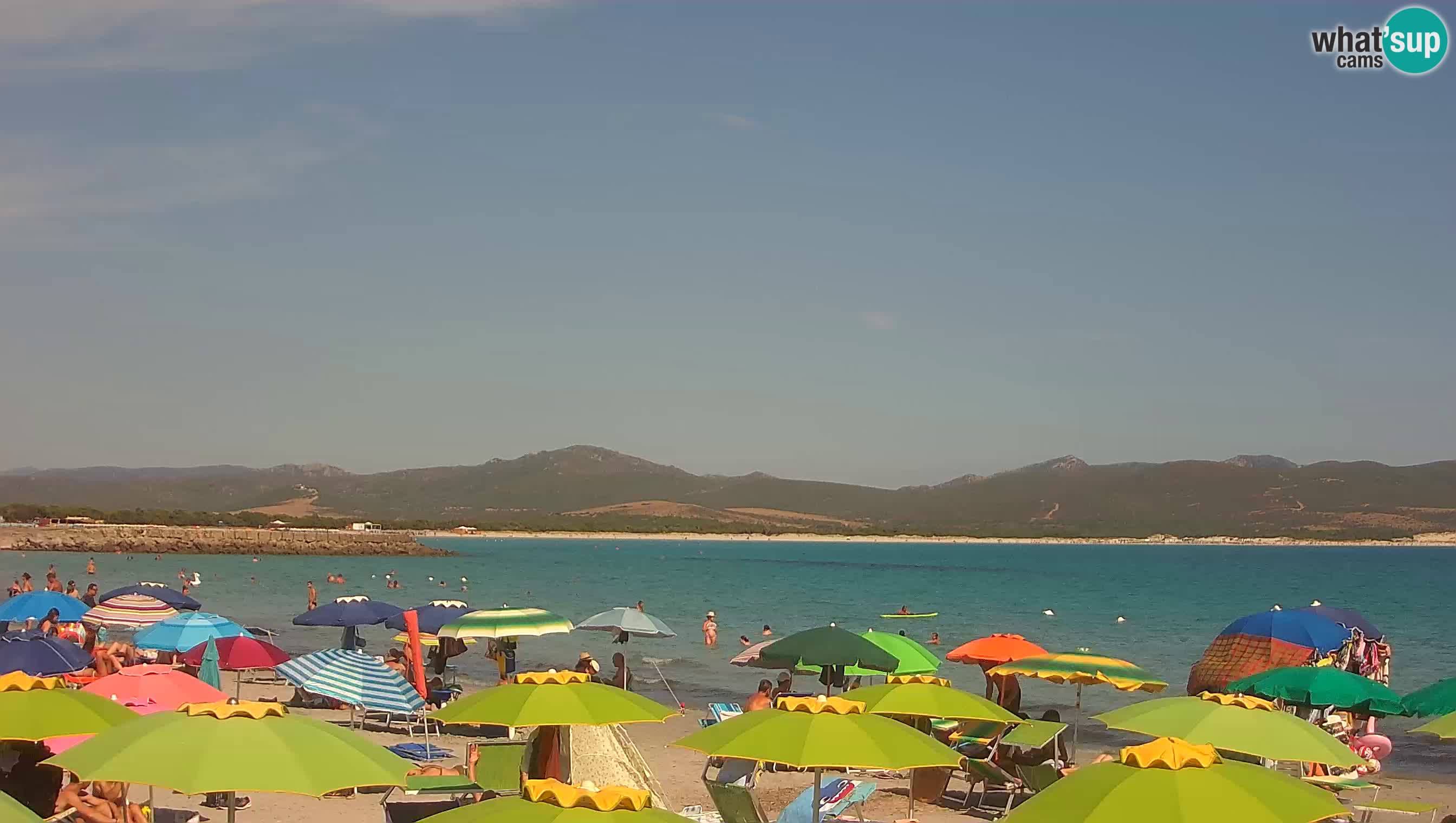 Spletna kamera Porto Pino – Pogled v živo iz Sant’Anna Arresi