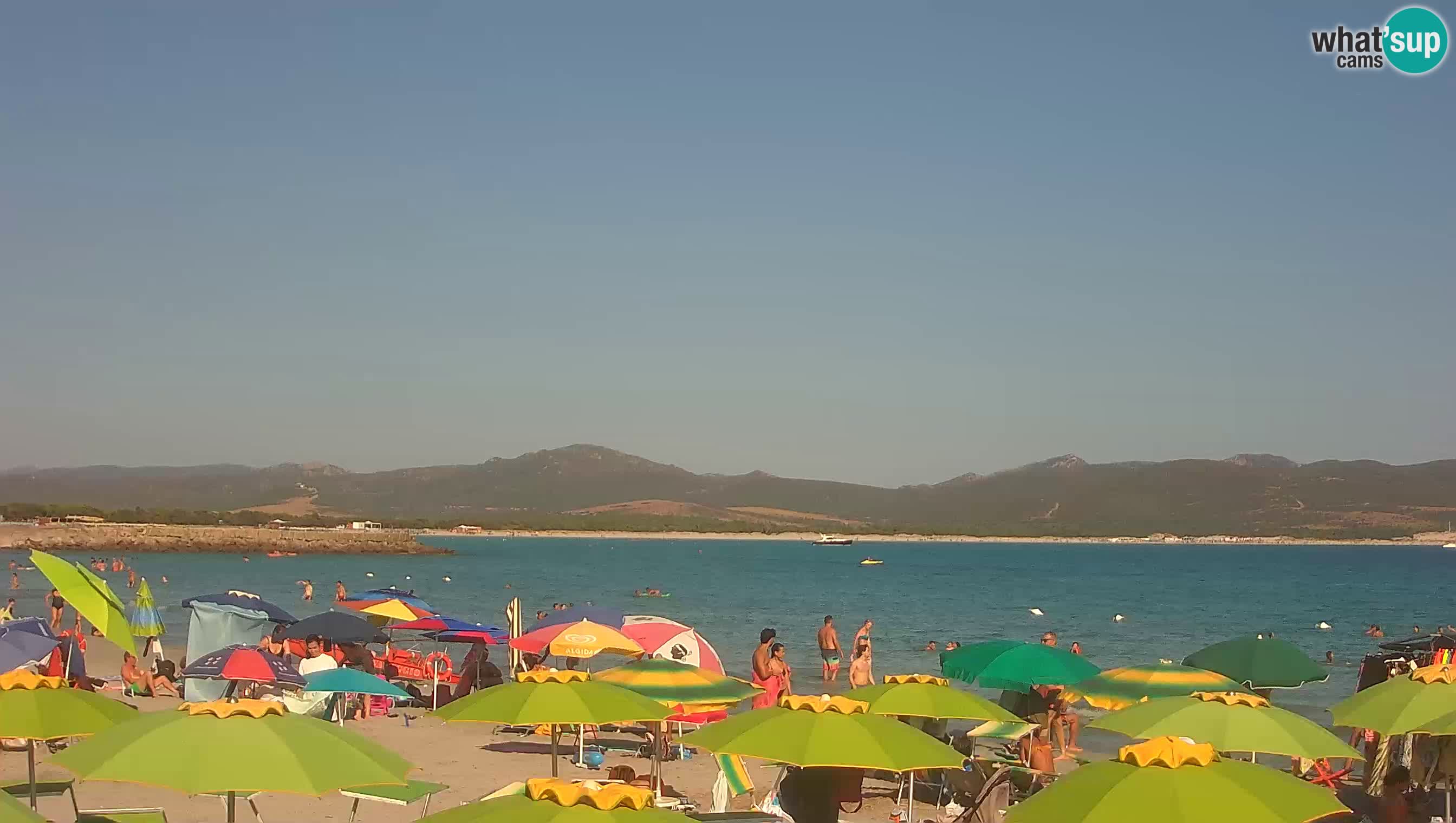 Spletna kamera Porto Pino – Pogled v živo iz Sant’Anna Arresi