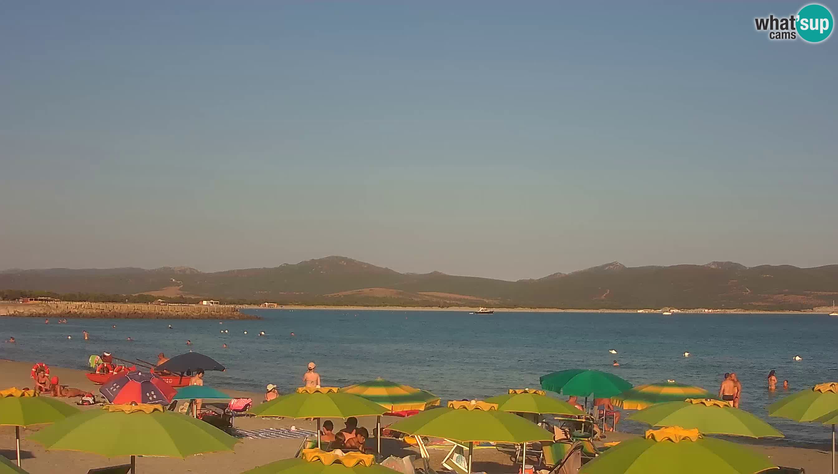 Spletna kamera Porto Pino – Pogled v živo iz Sant’Anna Arresi