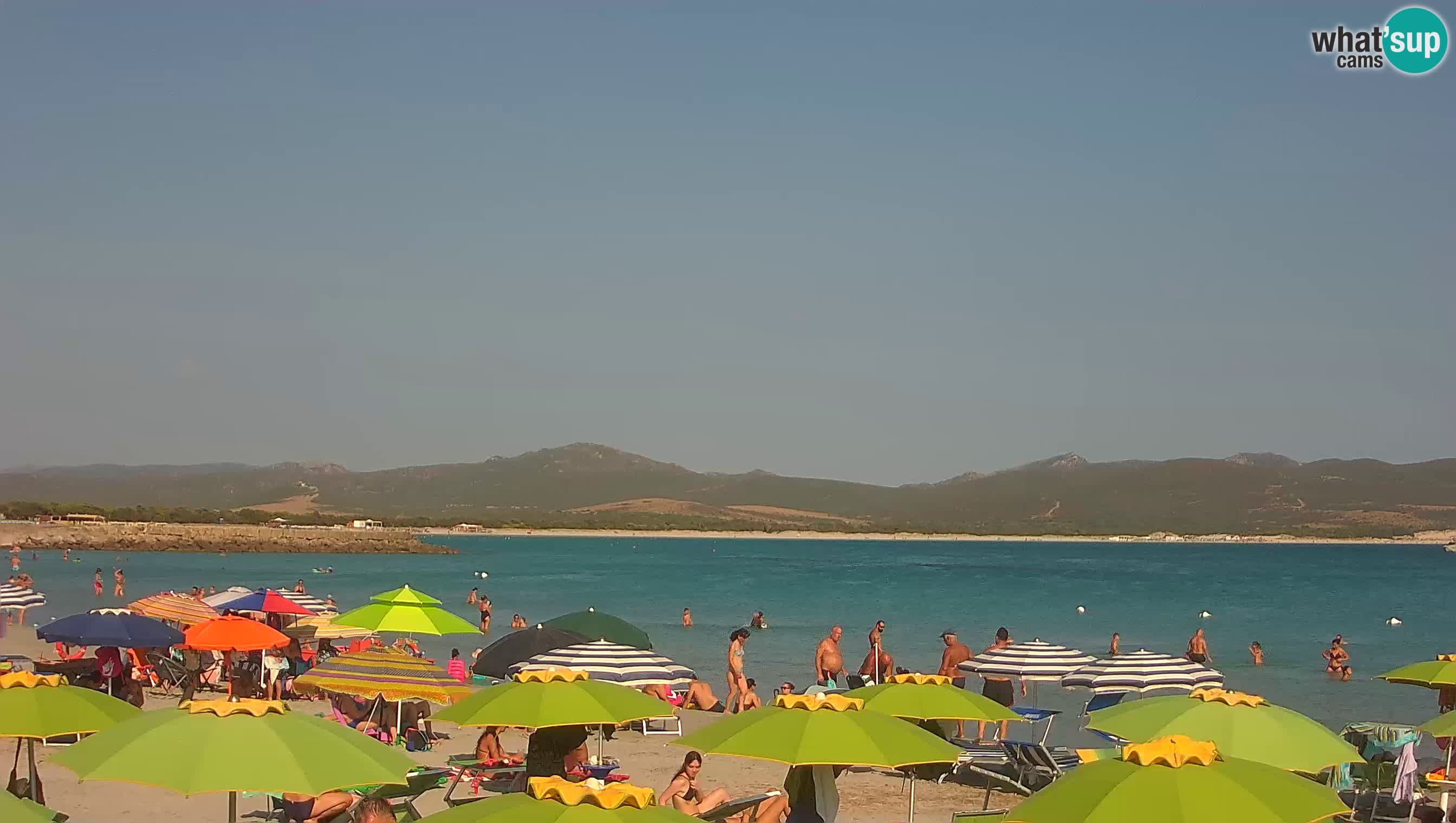 Spletna kamera Porto Pino – Pogled v živo iz Sant’Anna Arresi