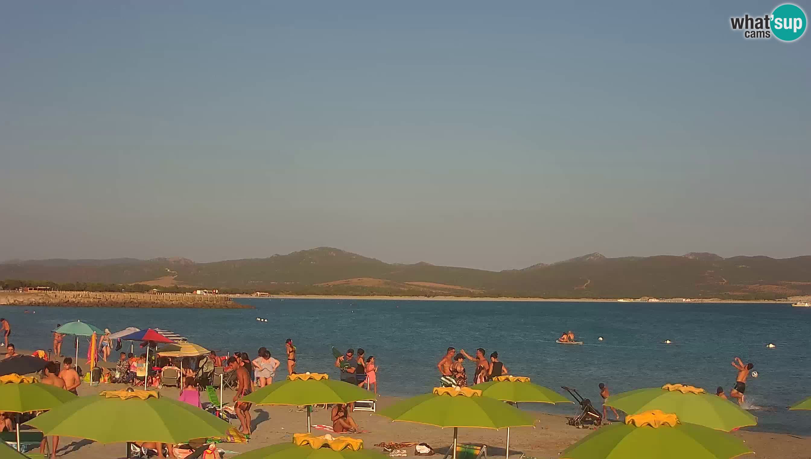 Spletna kamera Porto Pino – Pogled v živo iz Sant’Anna Arresi