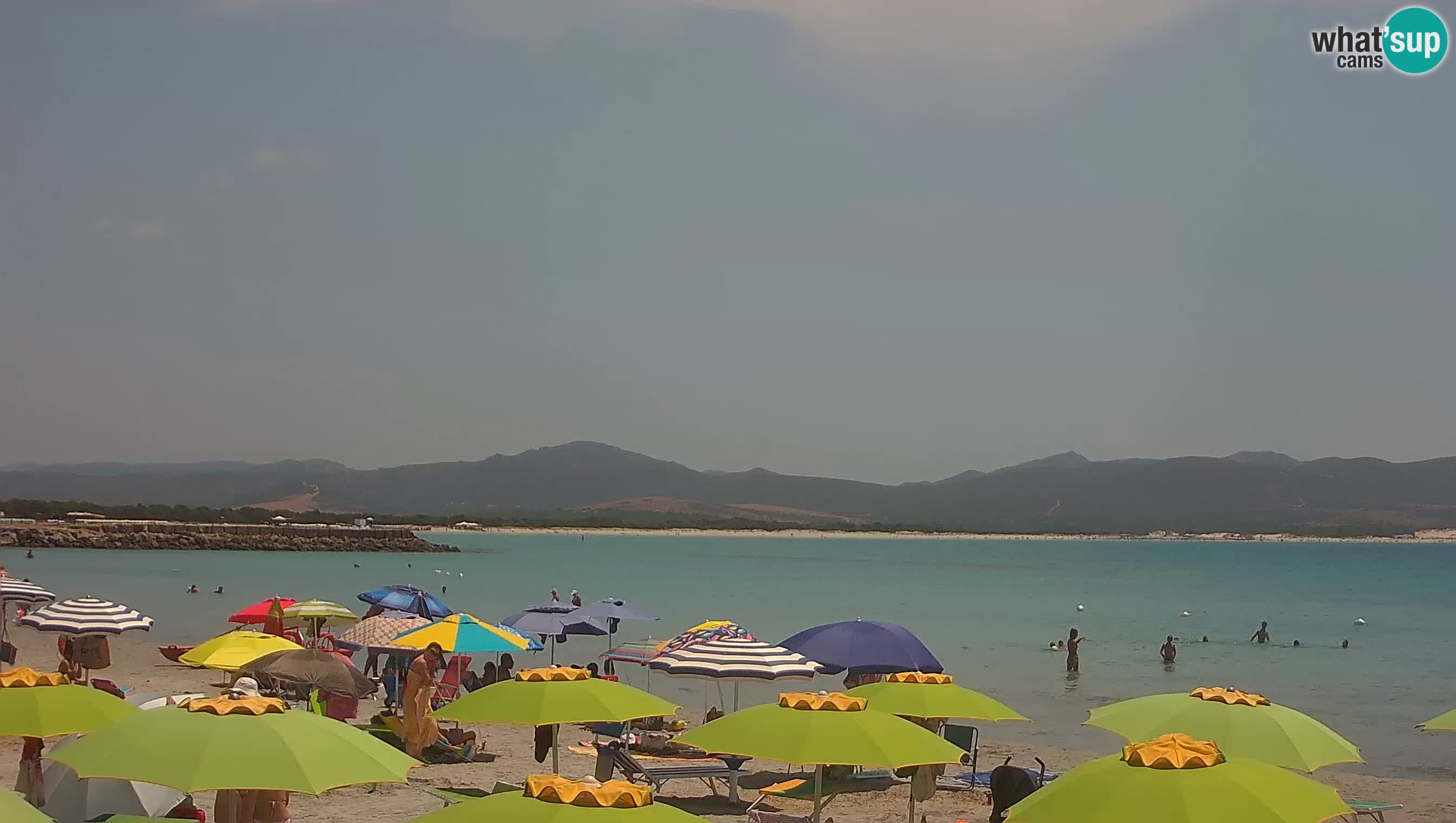 Spletna kamera Porto Pino – Pogled v živo iz Sant’Anna Arresi