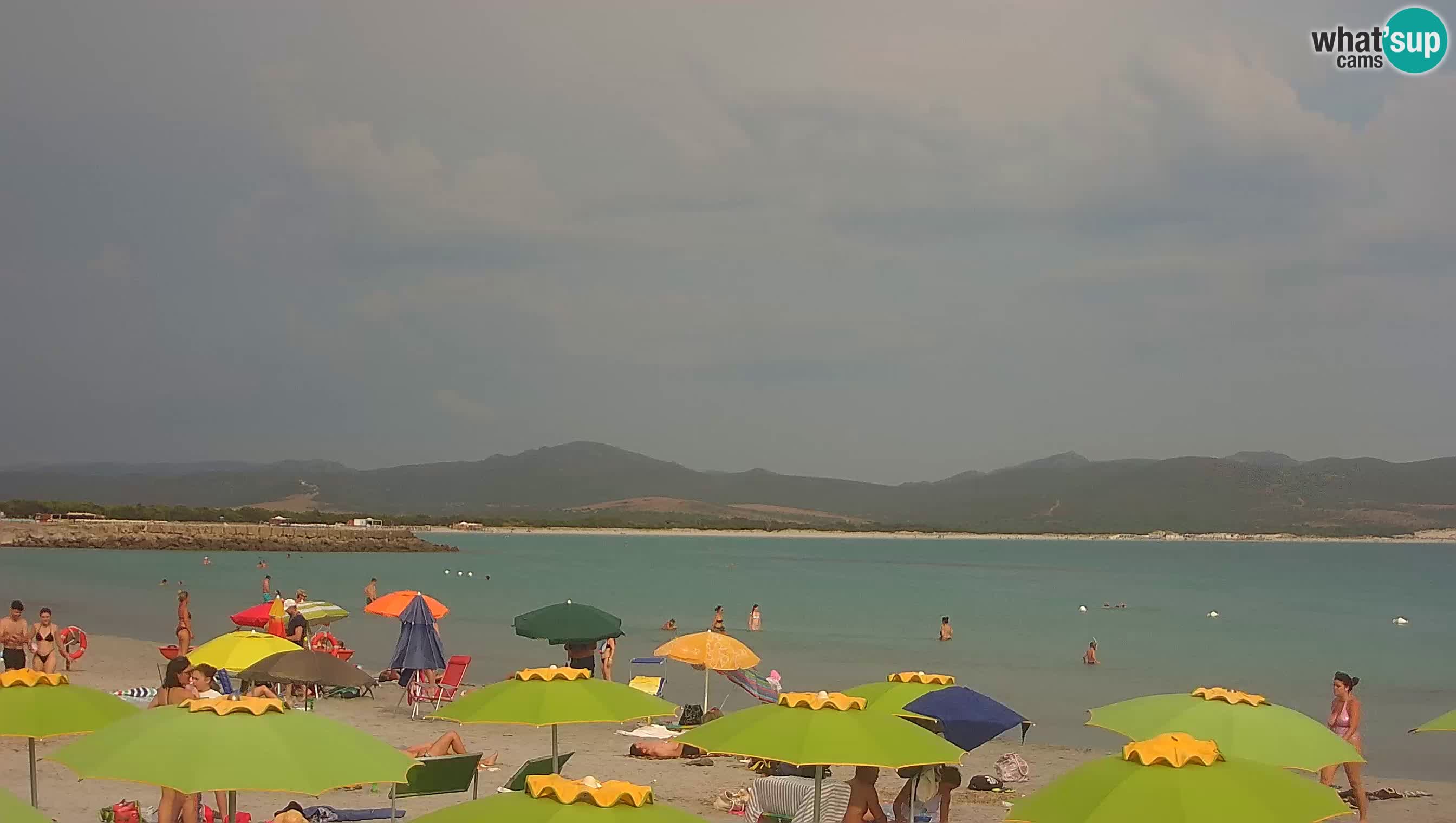 Spletna kamera Porto Pino – Pogled v živo iz Sant’Anna Arresi