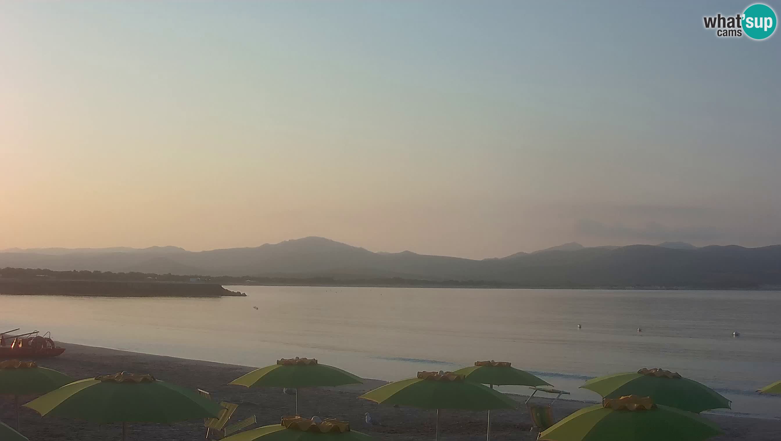 Spletna kamera Porto Pino – Pogled v živo iz Sant’Anna Arresi