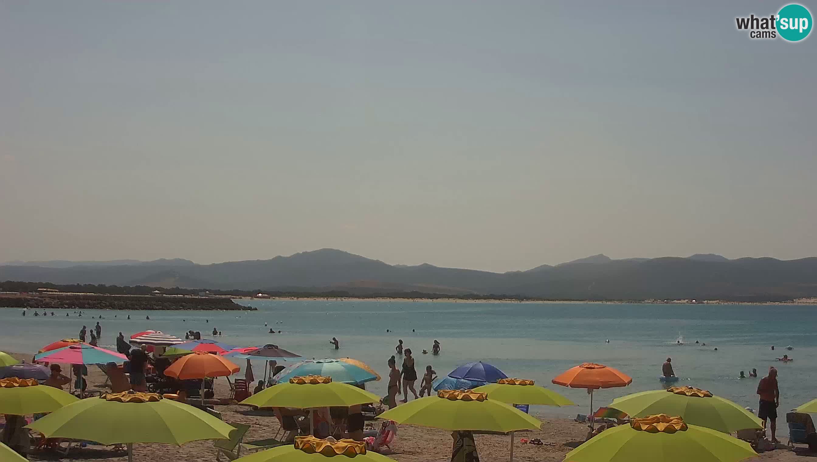 Spletna kamera Porto Pino – Pogled v živo iz Sant’Anna Arresi