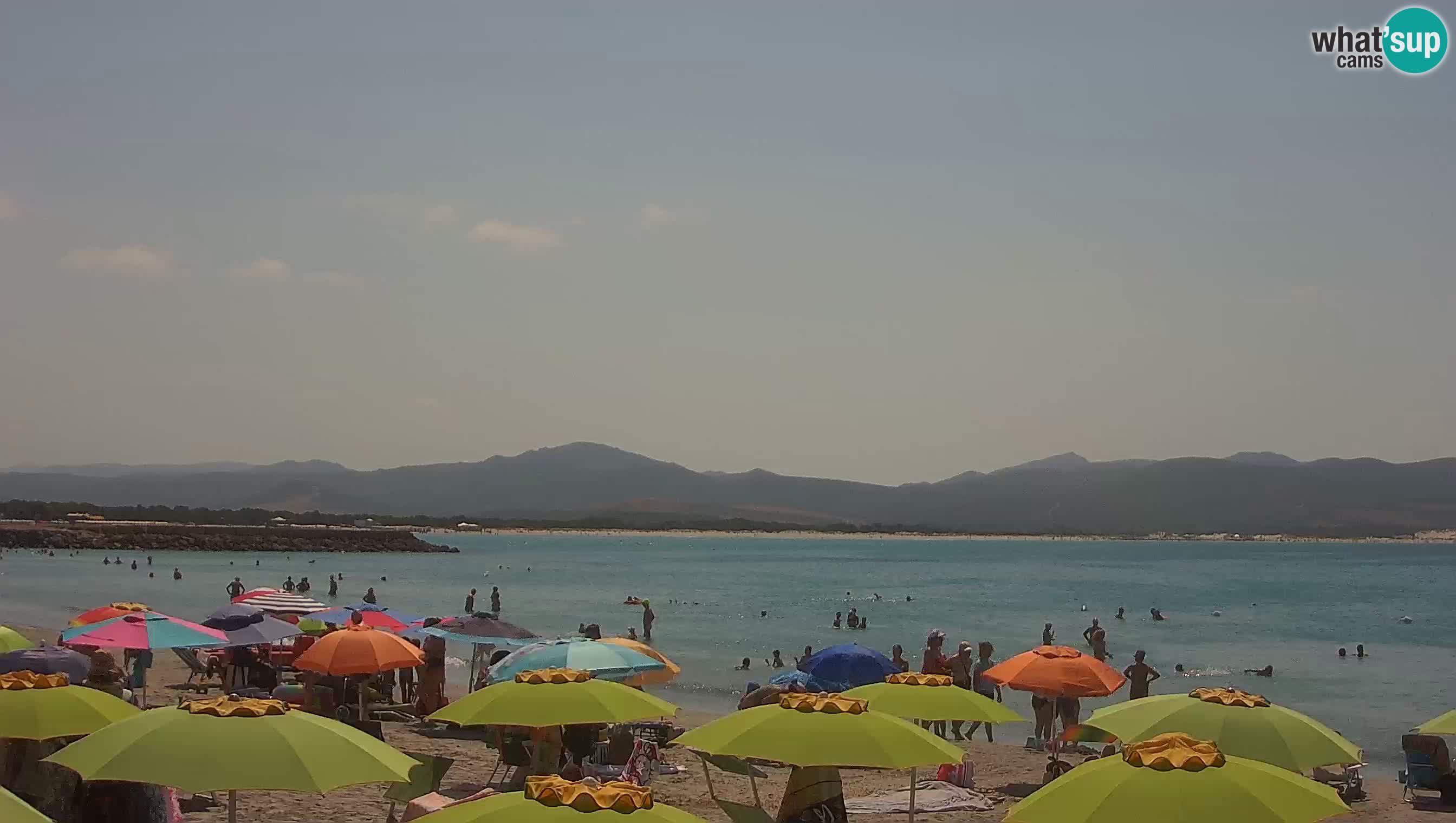 Spletna kamera Porto Pino – Pogled v živo iz Sant’Anna Arresi