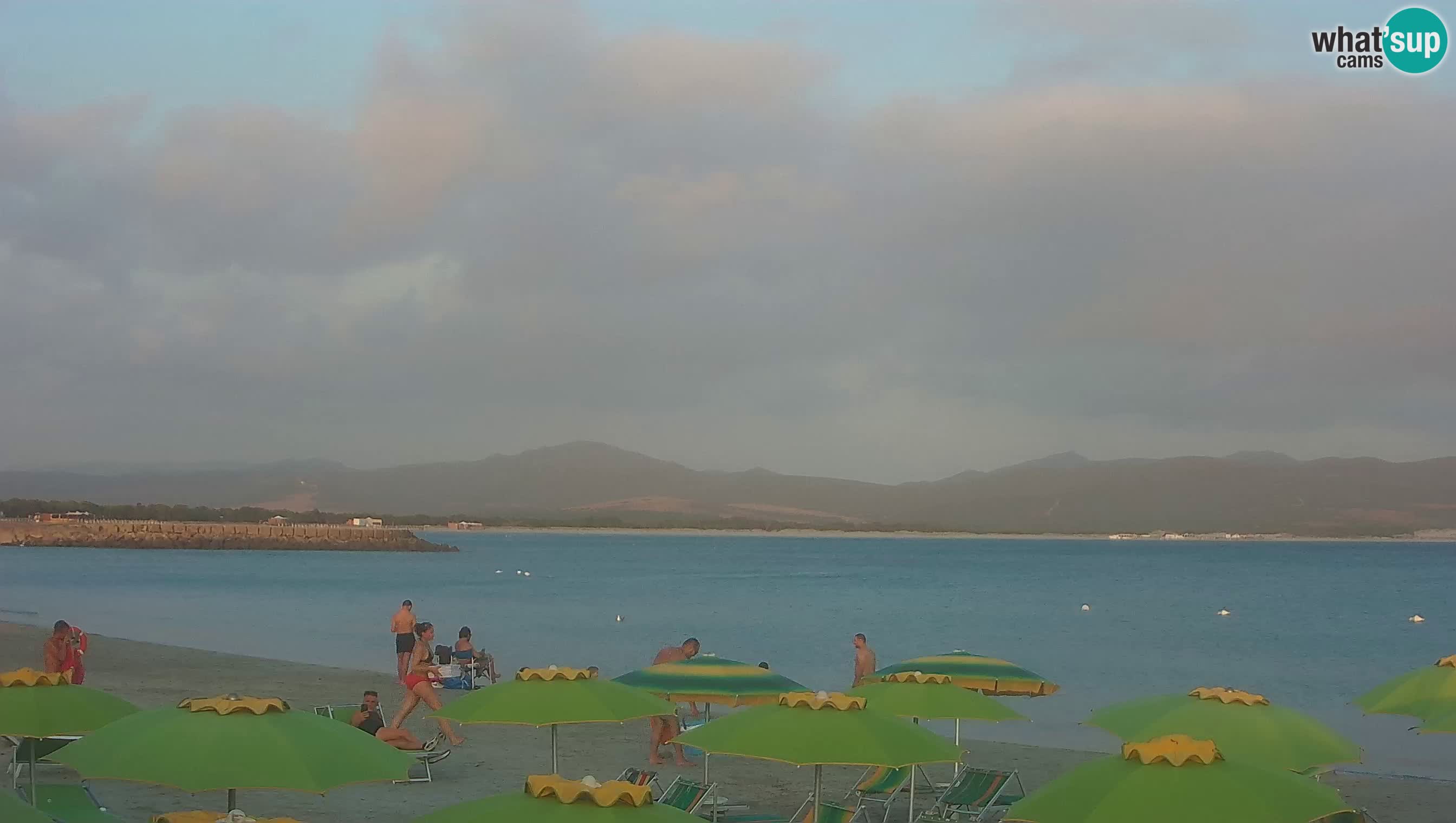 Spletna kamera Porto Pino – Pogled v živo iz Sant’Anna Arresi