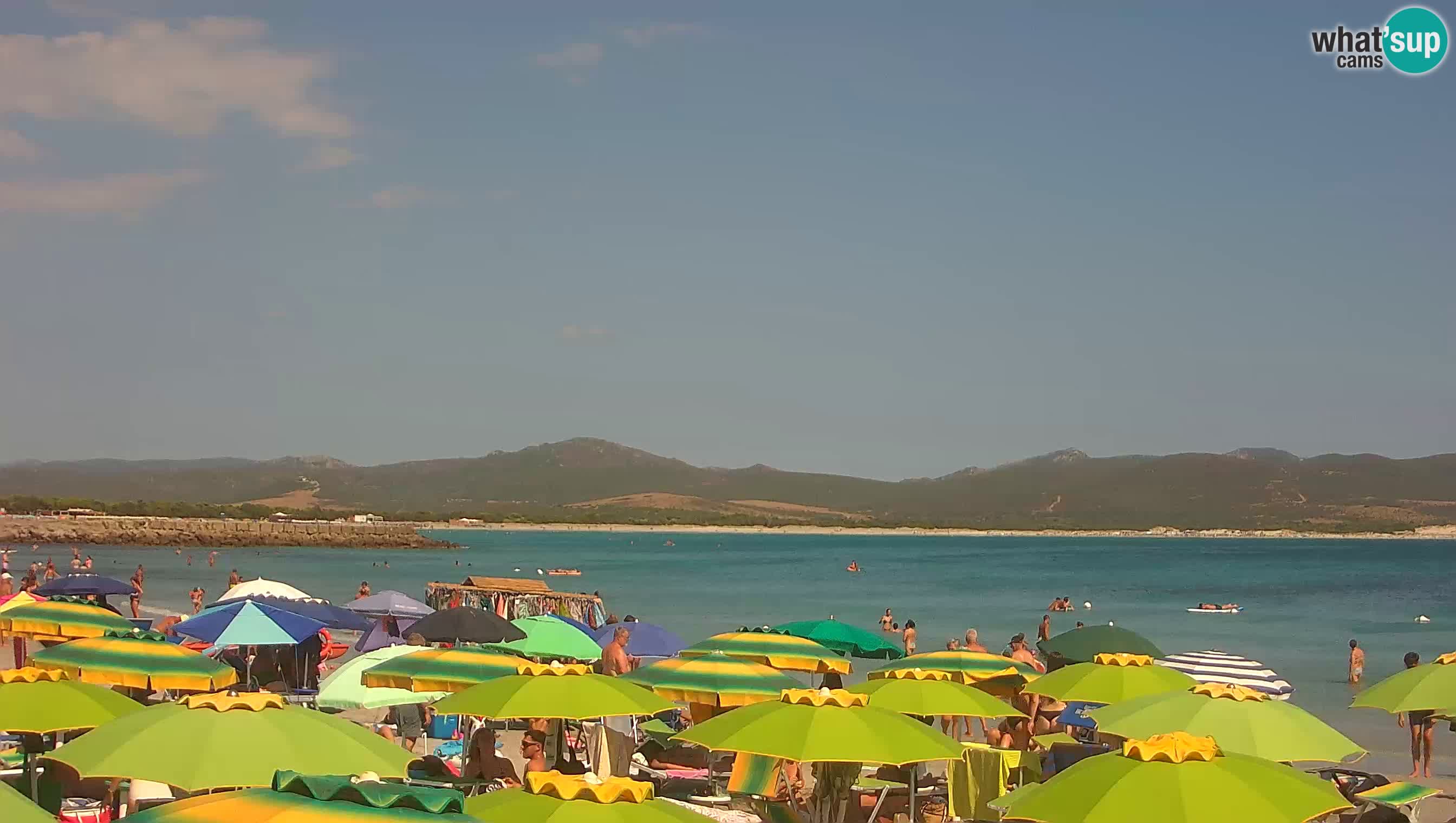 Spletna kamera Porto Pino – Pogled v živo iz Sant’Anna Arresi