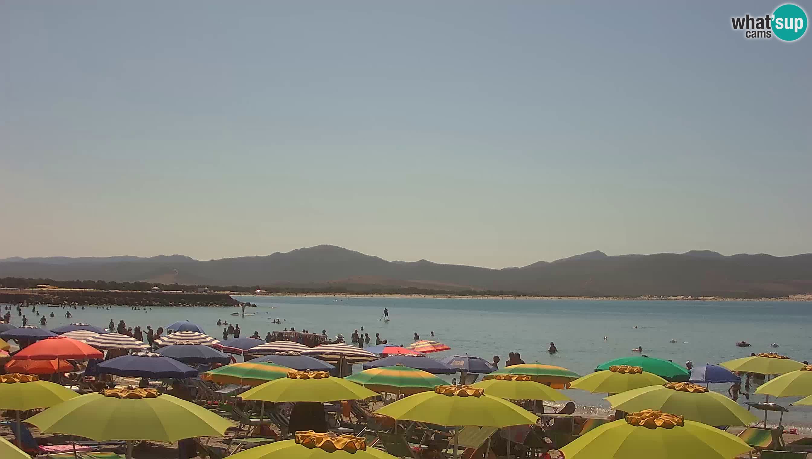 Spletna kamera Porto Pino – Pogled v živo iz Sant’Anna Arresi
