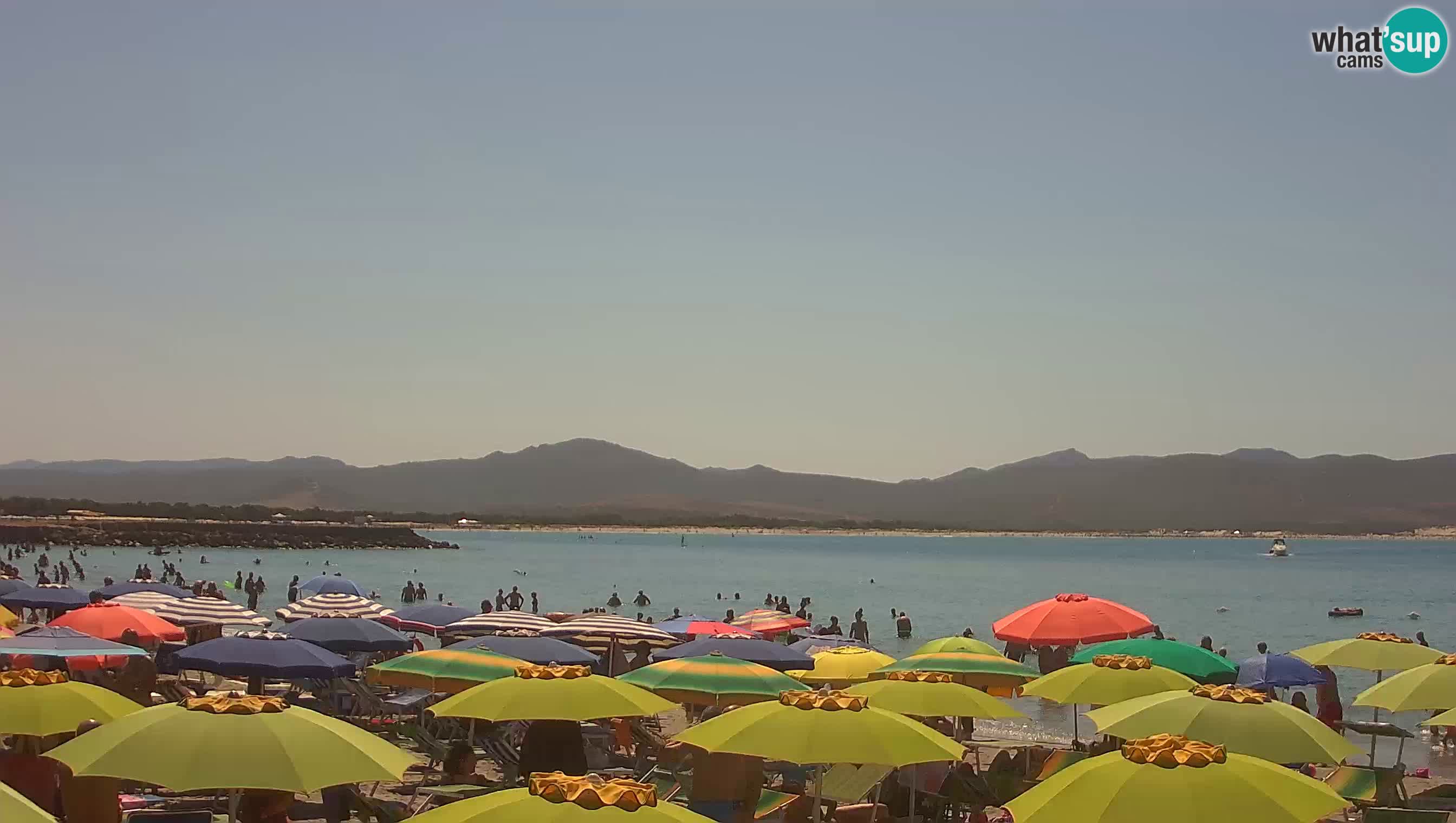 Spletna kamera Porto Pino – Pogled v živo iz Sant’Anna Arresi
