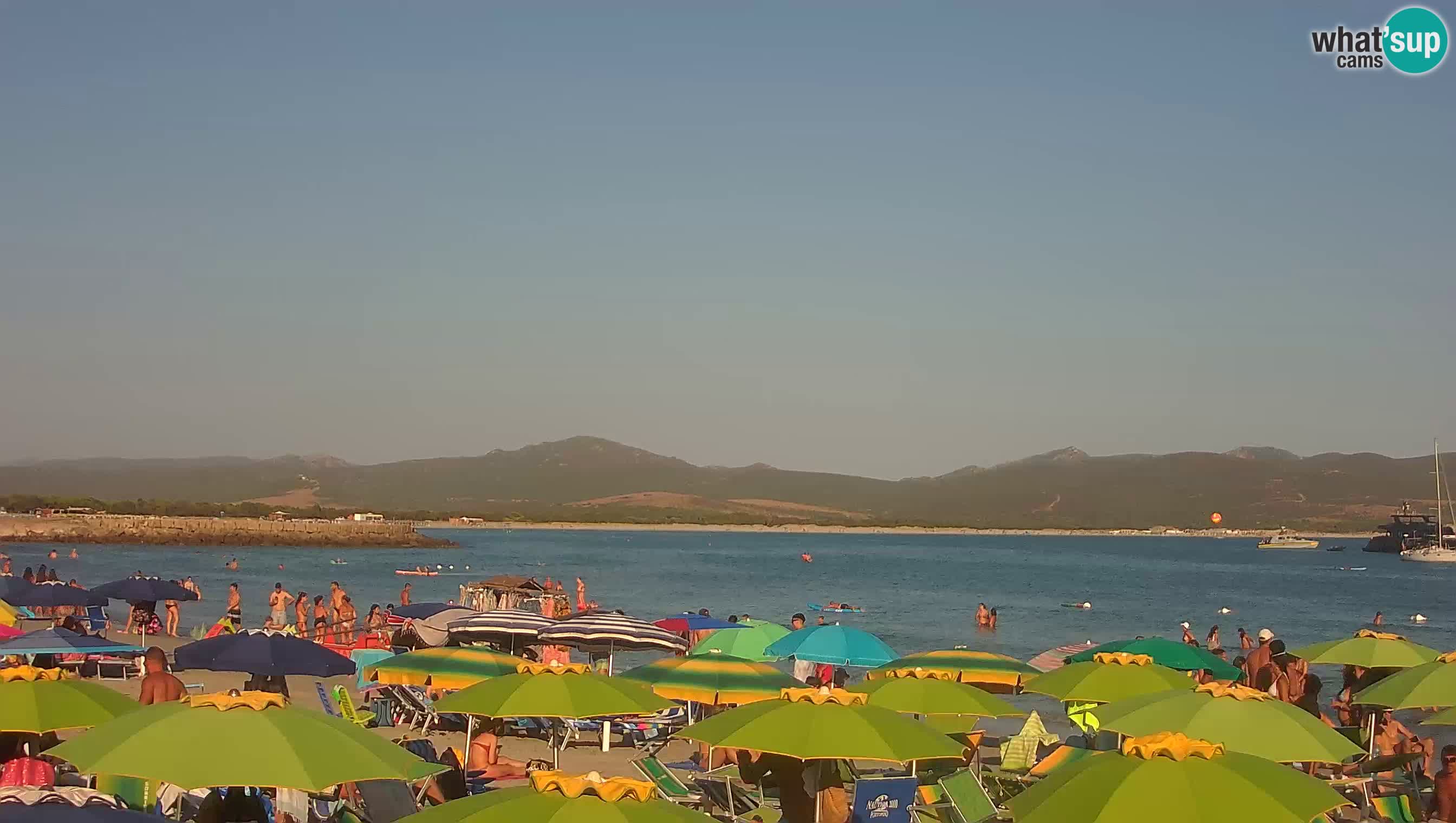Spletna kamera Porto Pino – Pogled v živo iz Sant’Anna Arresi