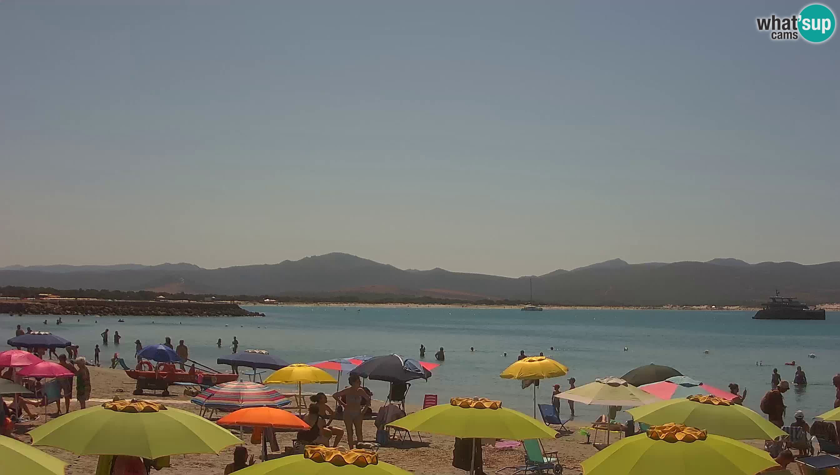 Spletna kamera Porto Pino – Pogled v živo iz Sant’Anna Arresi