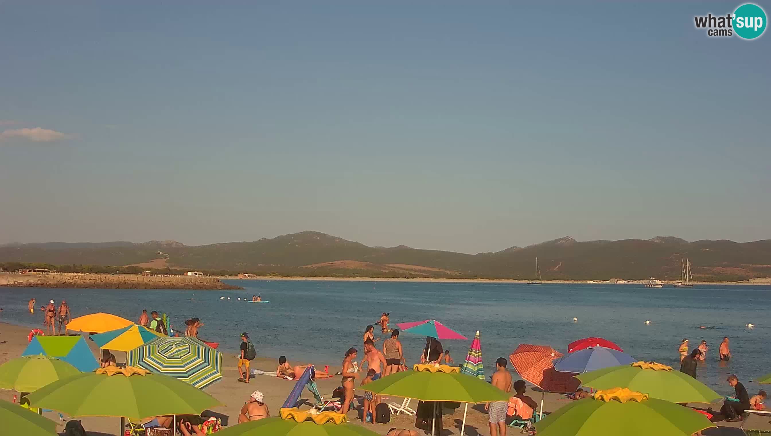 Spletna kamera Porto Pino – Pogled v živo iz Sant’Anna Arresi