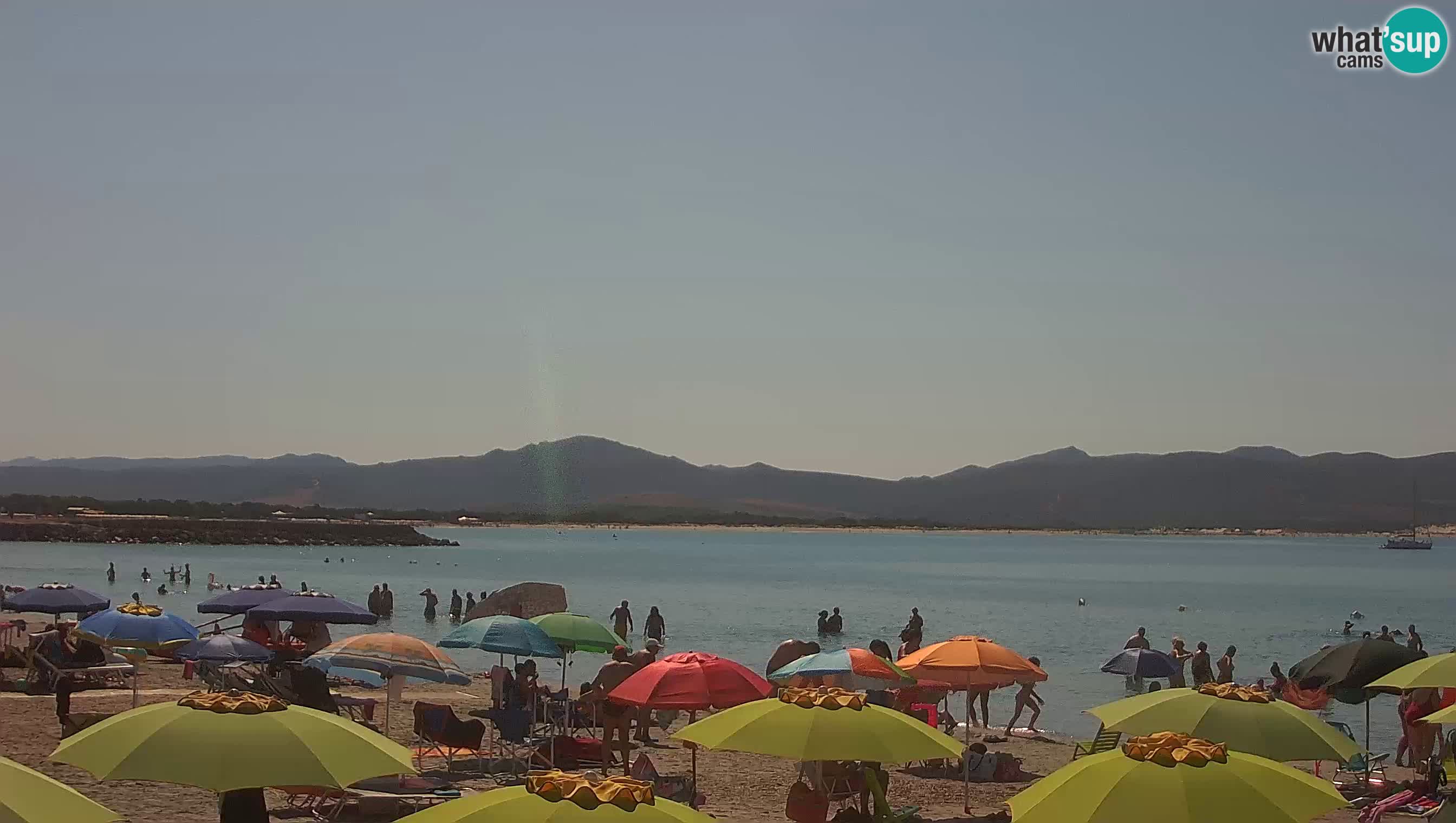 Spletna kamera Porto Pino – Pogled v živo iz Sant’Anna Arresi