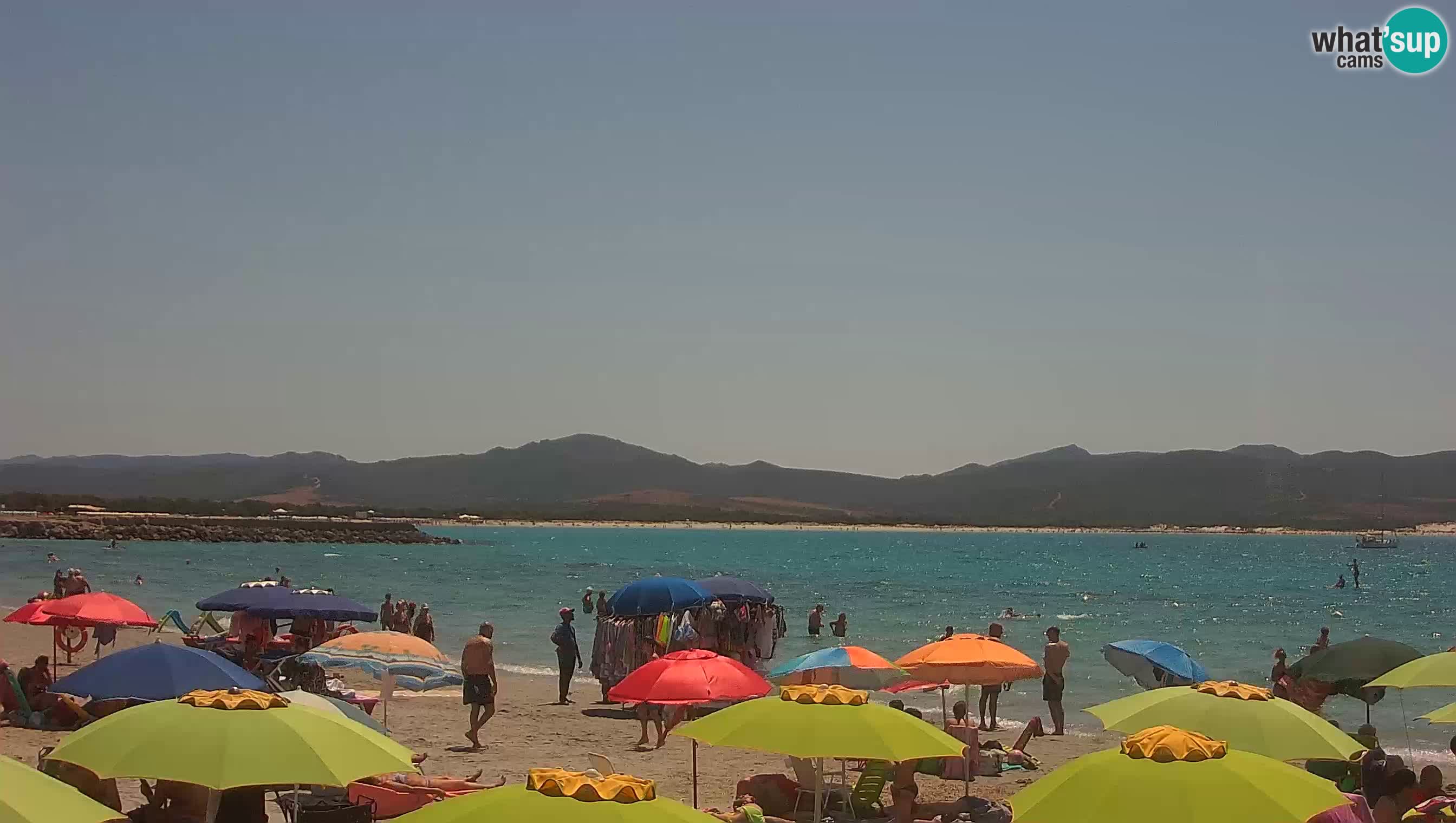 Spletna kamera Porto Pino – Pogled v živo iz Sant’Anna Arresi